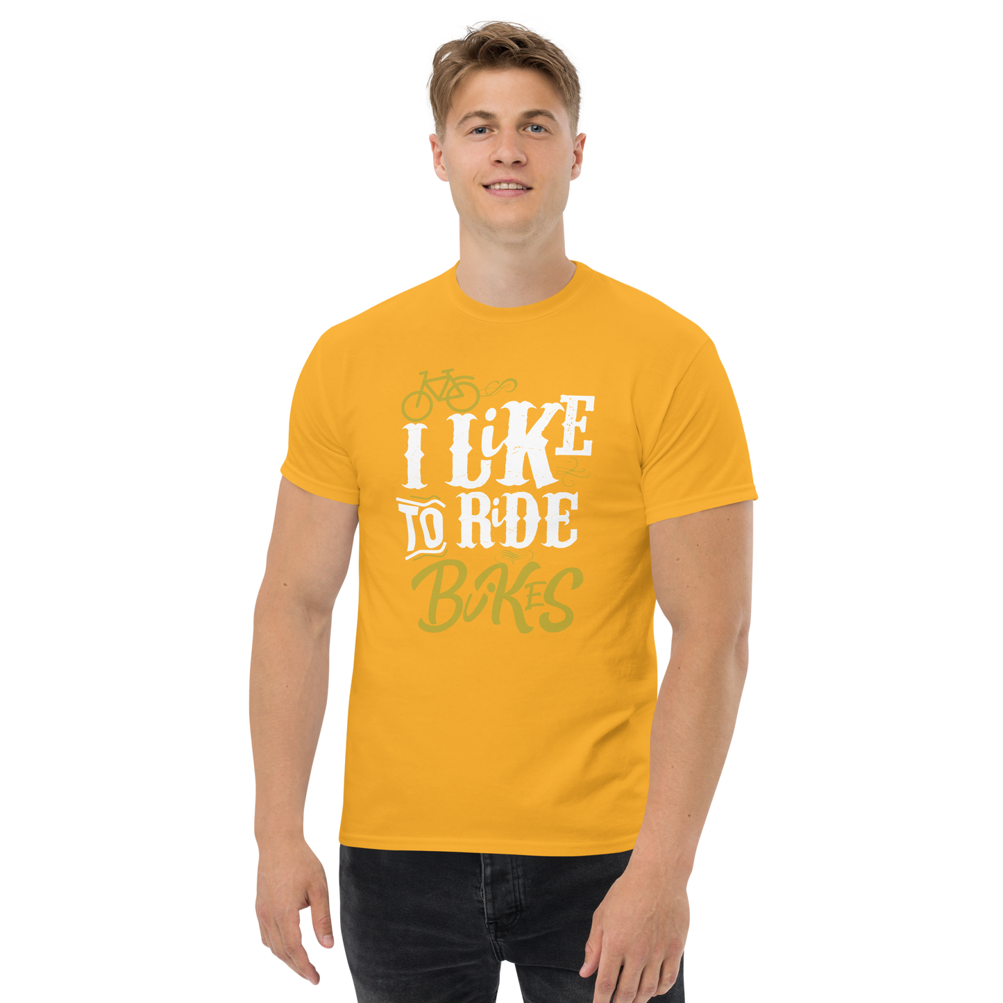 LIKE TO RIDE unisex cycling t-shirt