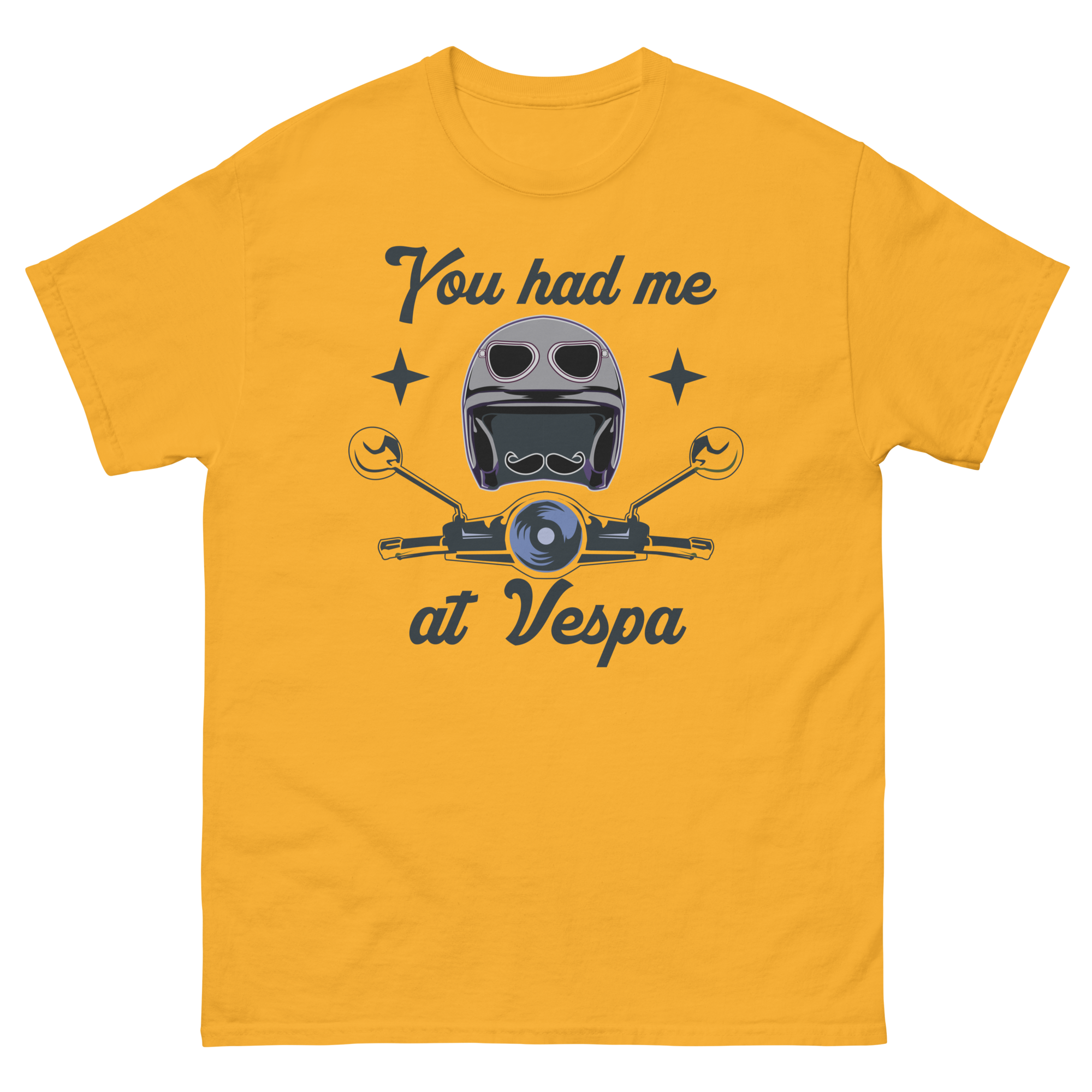Camiseta unisex ME TIENES EN VESPA