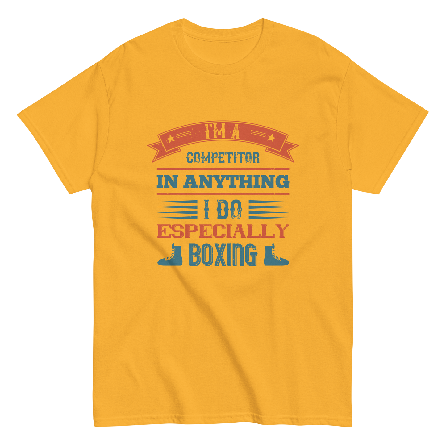 I DO BOXING unisex boxing t-shirt