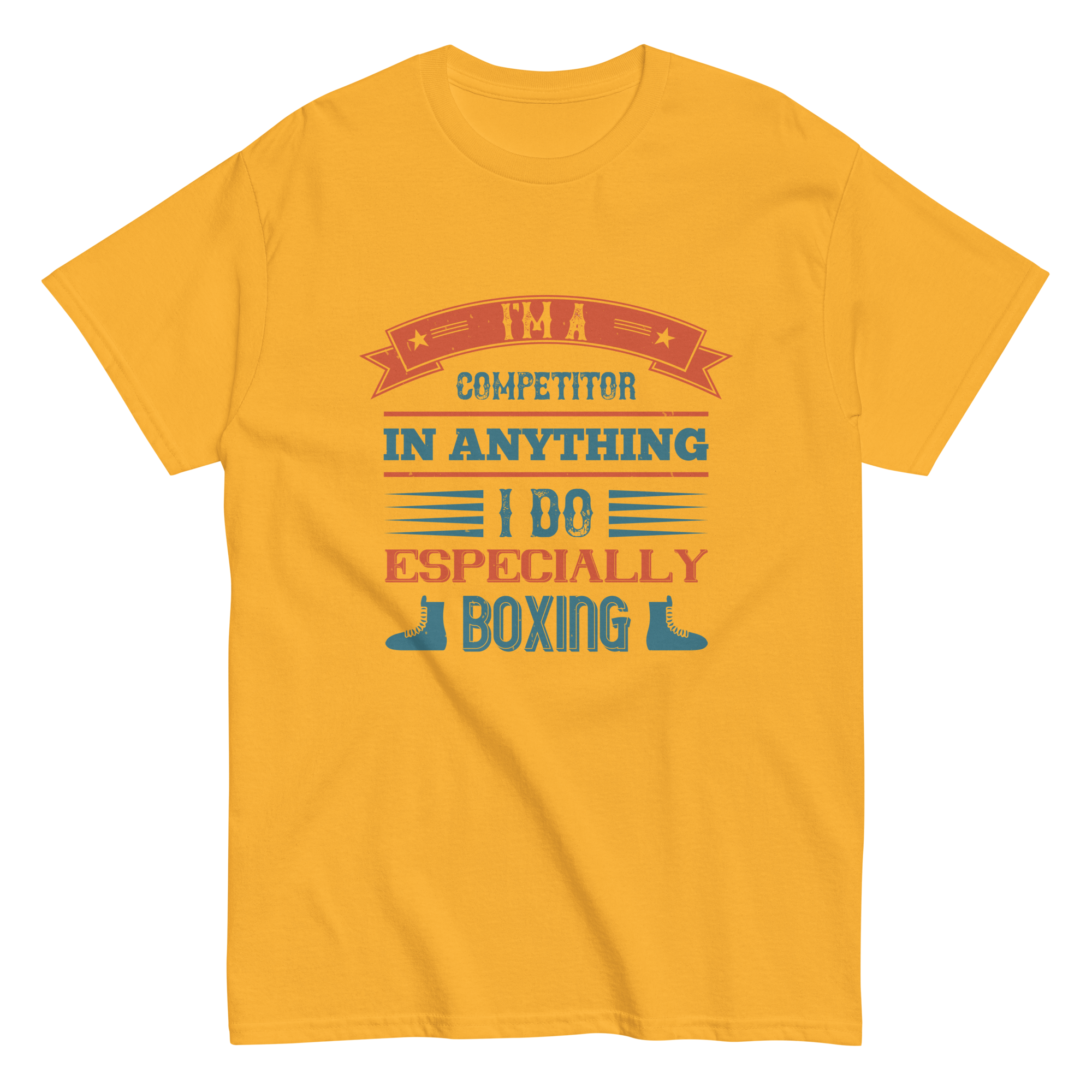 I DO BOXING unisex t-shirt