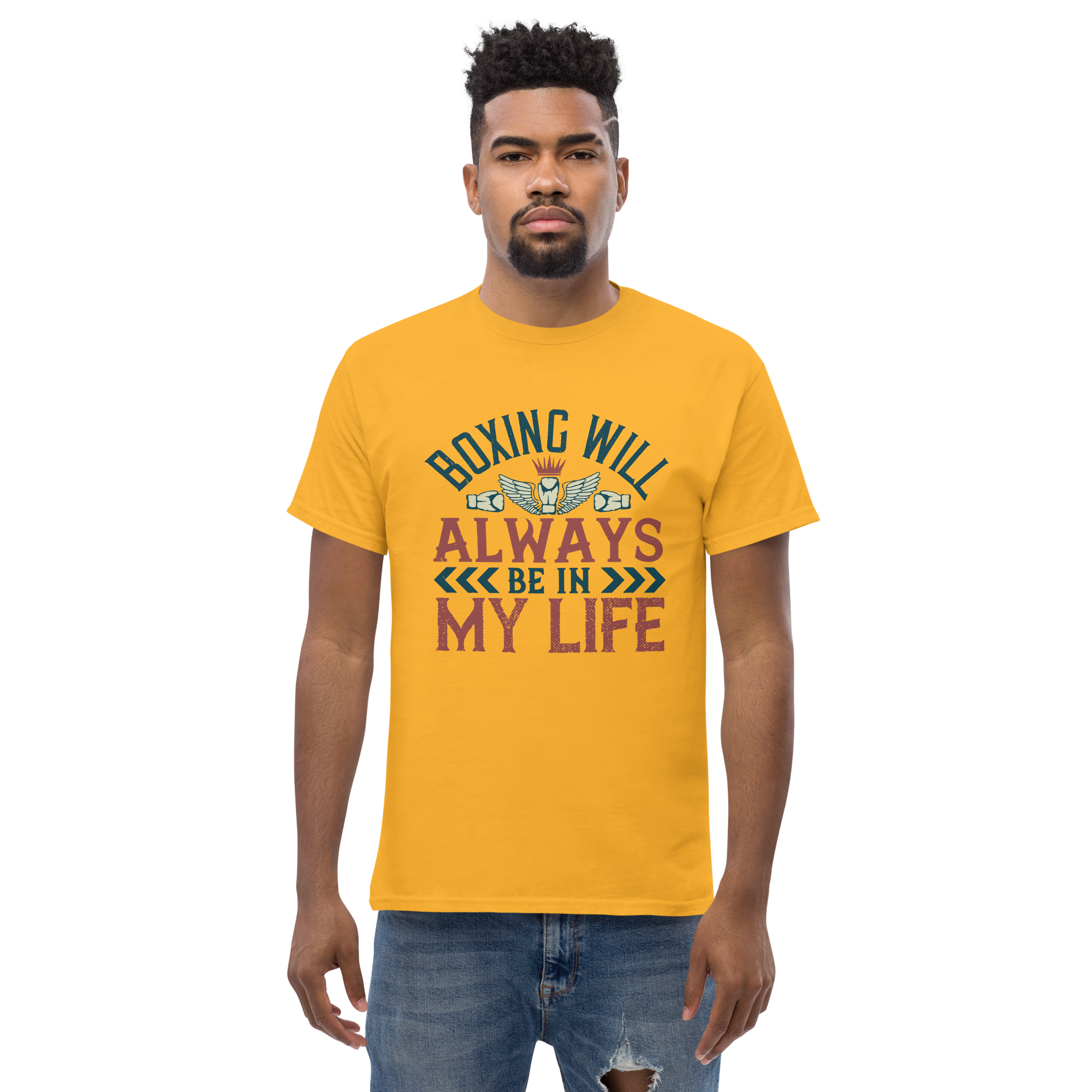 BOXING IS MY LIFE unisex t-shirt