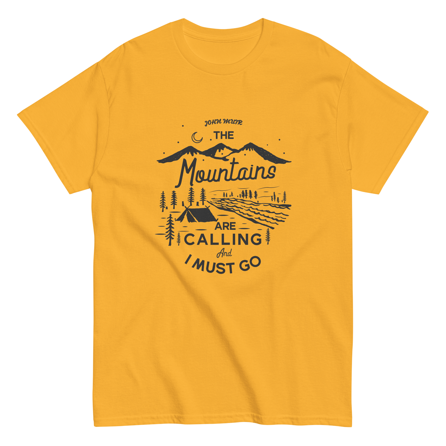 MOUNTAINS unisex outdoor t-shirt