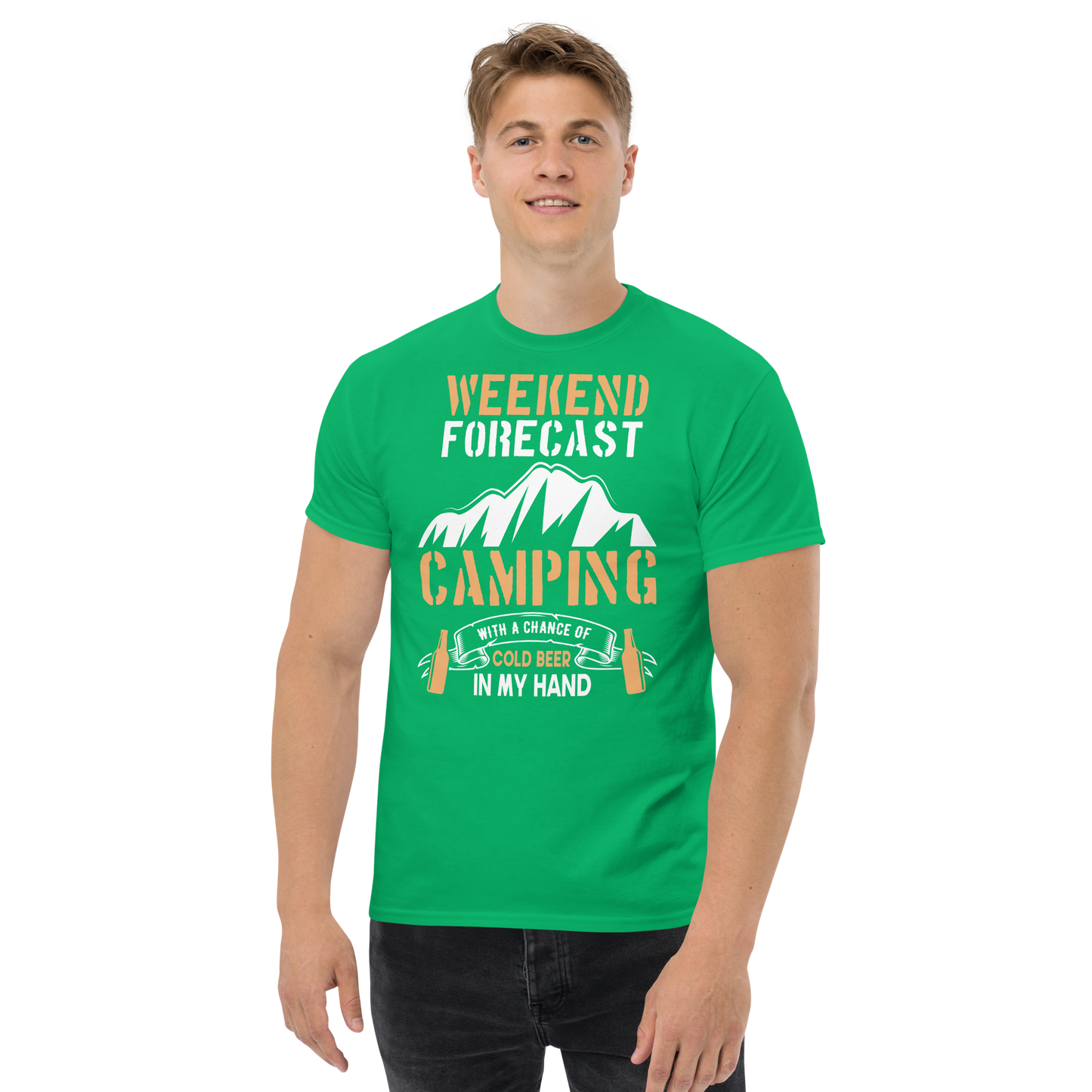 WEEKEND FORECAST unisex outdoor t-shirt