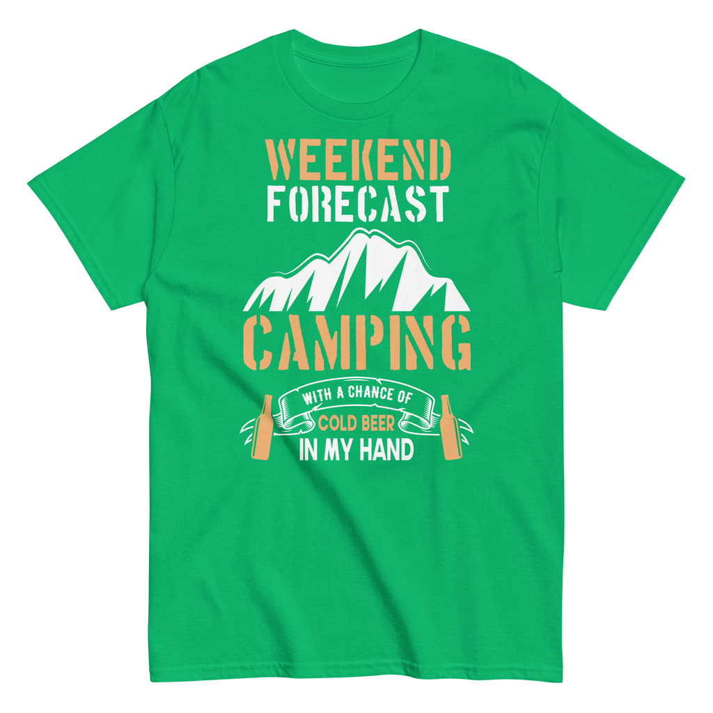 WEEKEND FORECAST unisex t-shirt