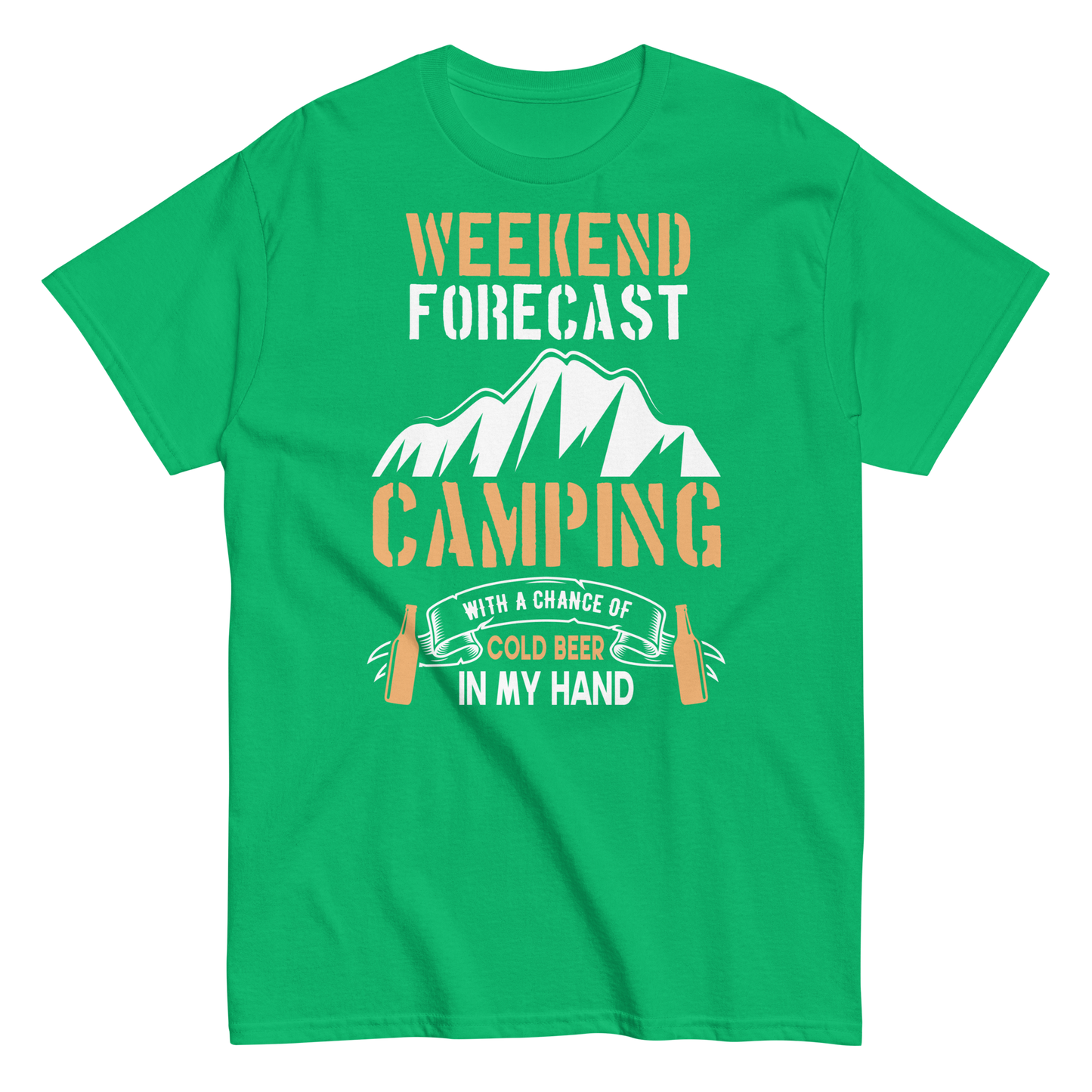 WEEKEND FORECAST unisex outdoor t-shirt