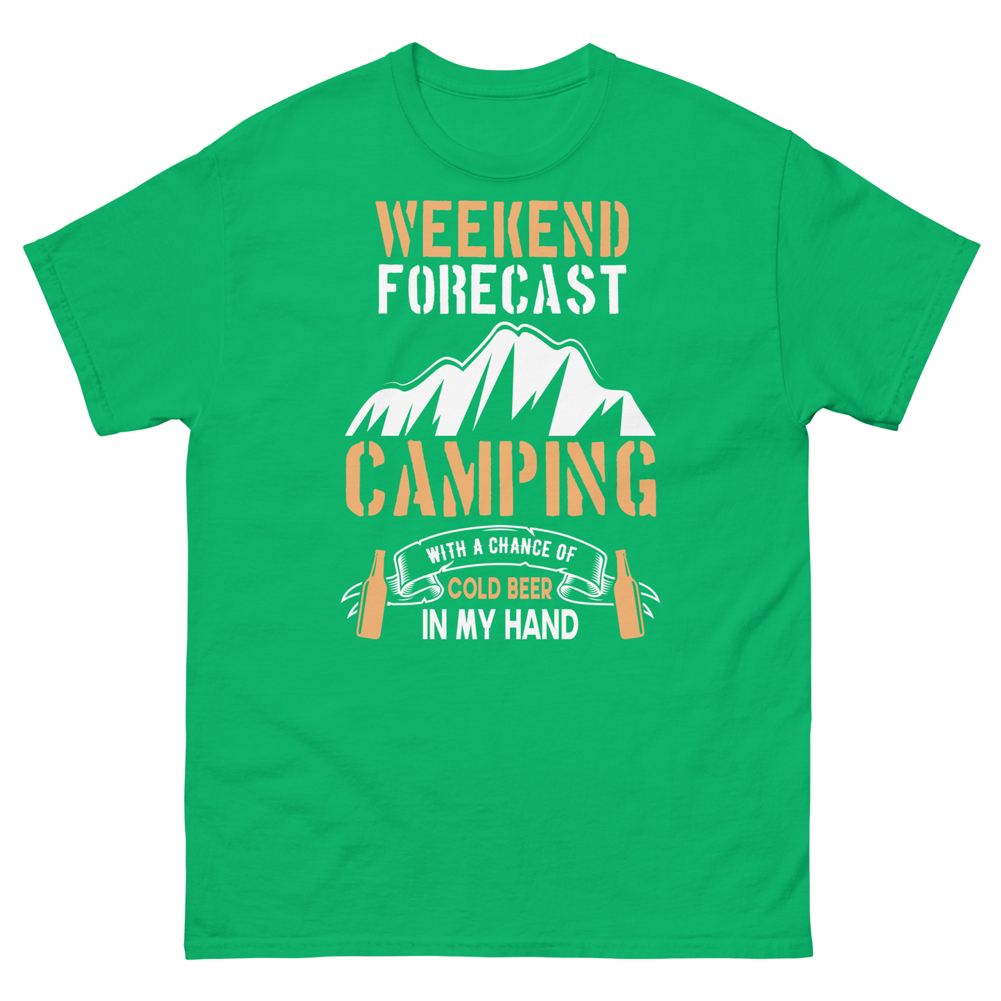 WEEKEND FORECAST unisex outdoor t-shirt