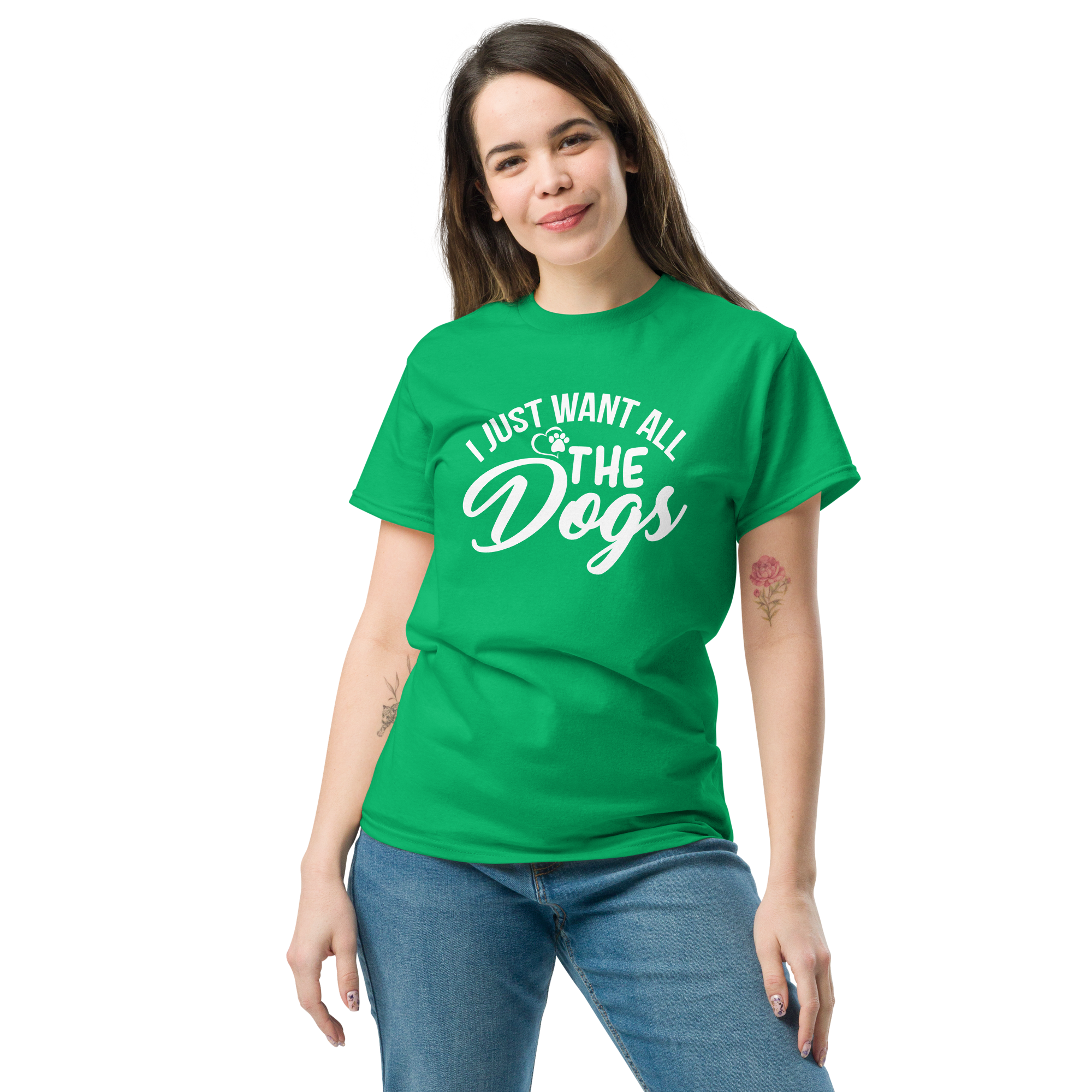 ALL THE DOGS unisex t-shirt