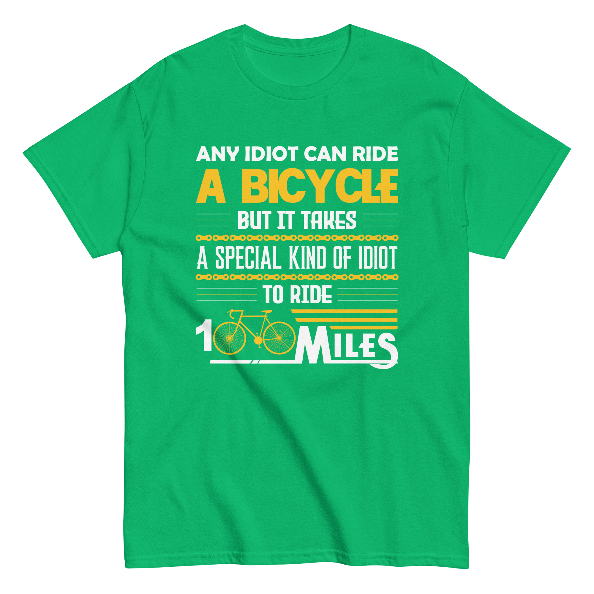 100 MILES unisex t-shirt