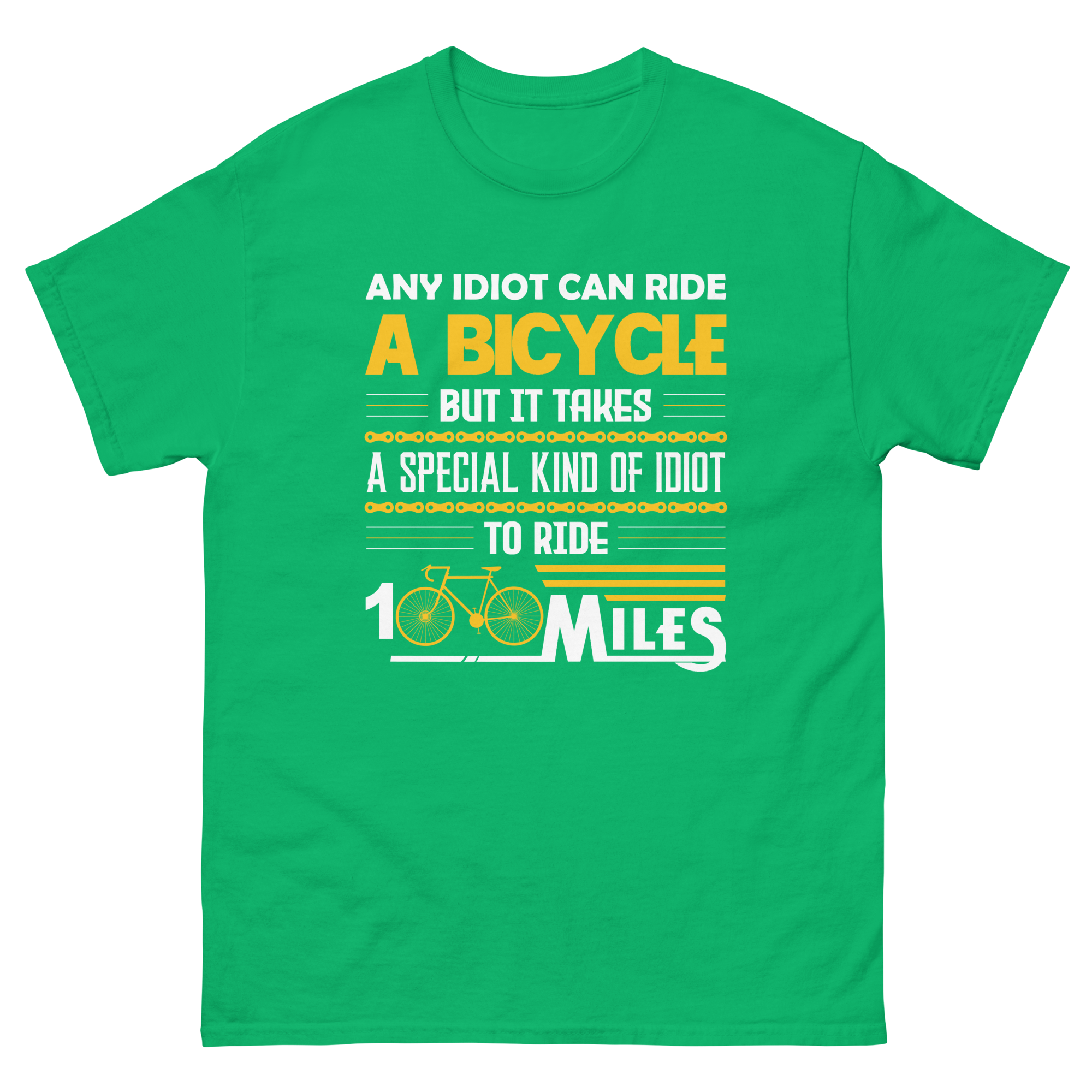 100 MILES unisex t-shirt