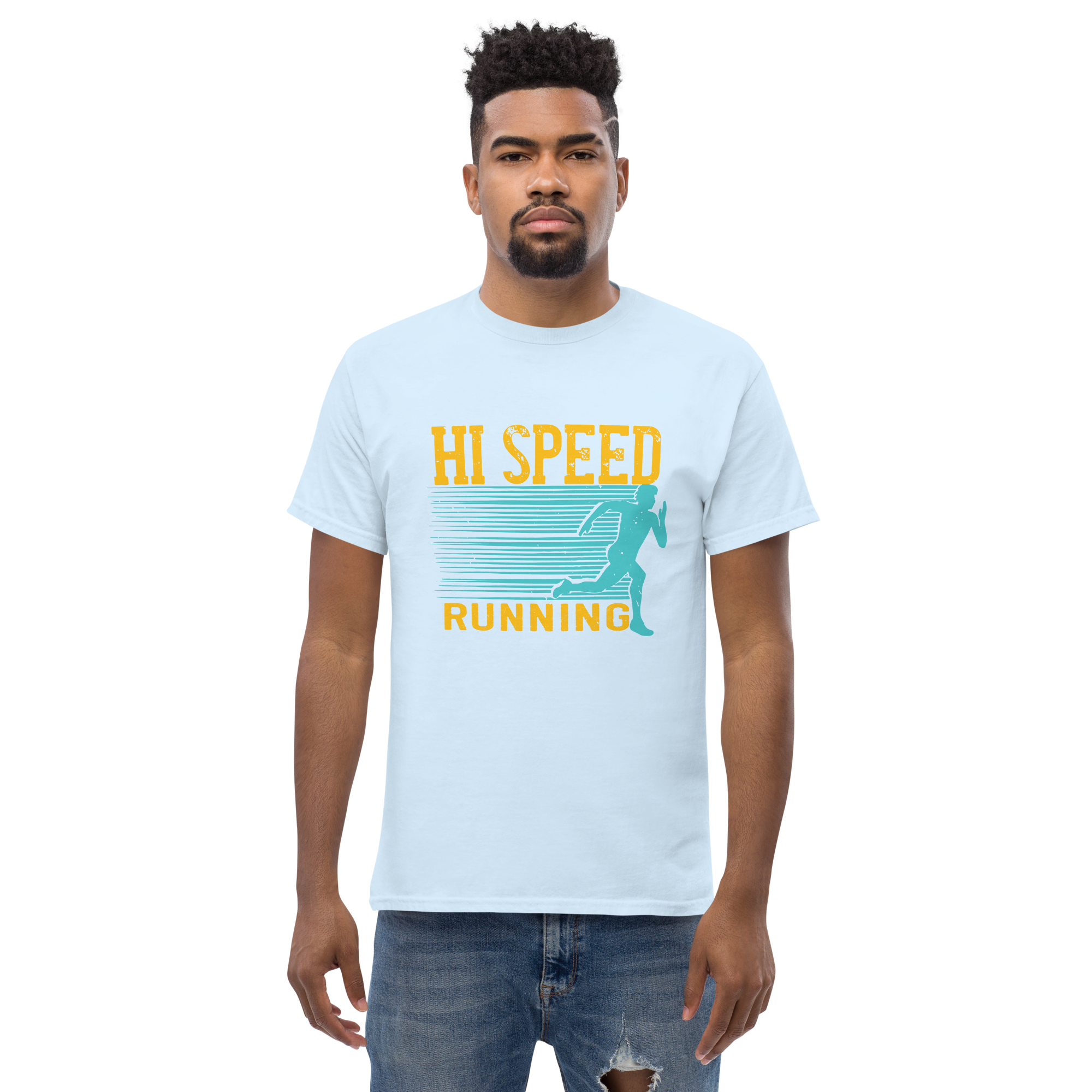 HIGH SPEED RUNNING unisex t-shirt