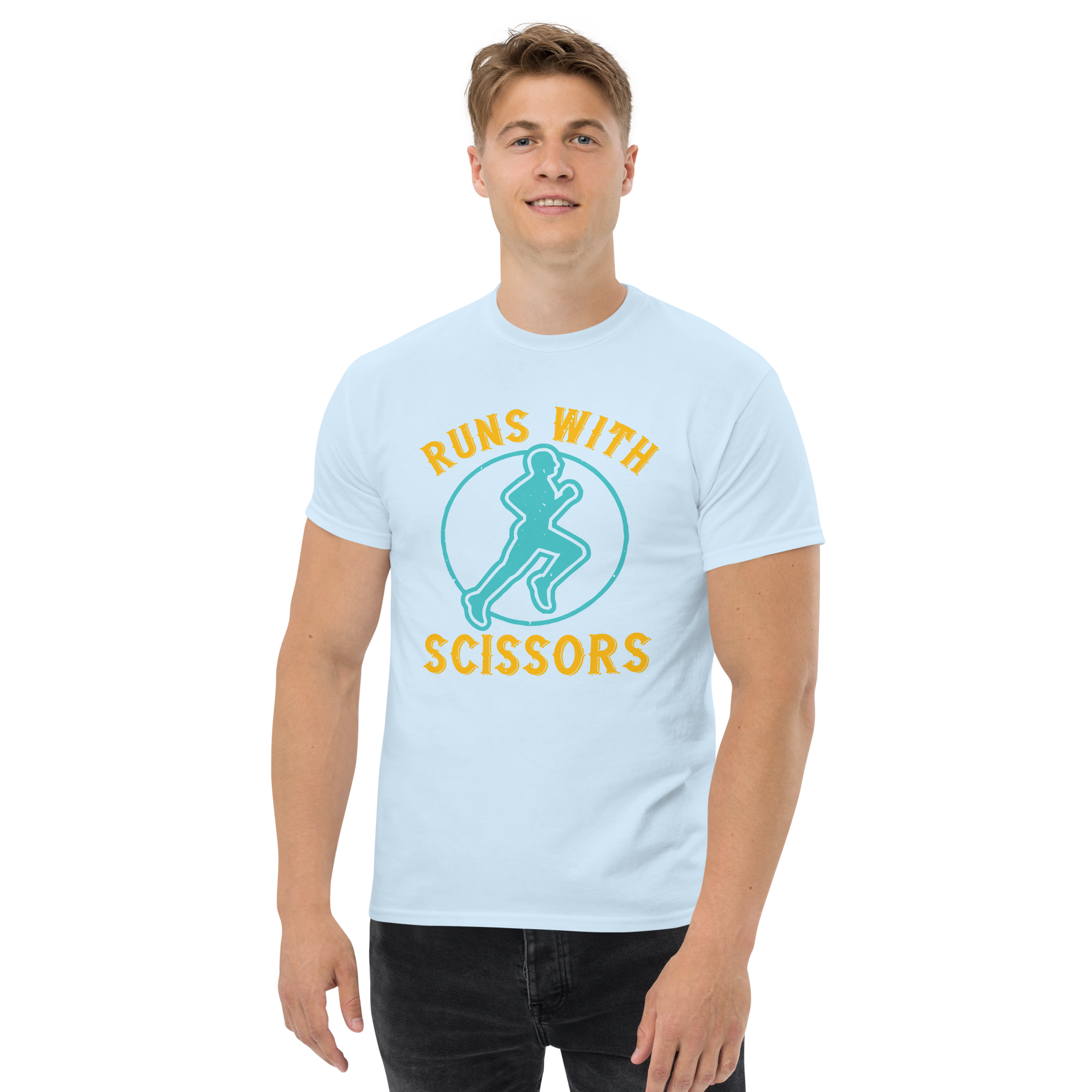 RUNS /w SCISSORS unisex t-shirt