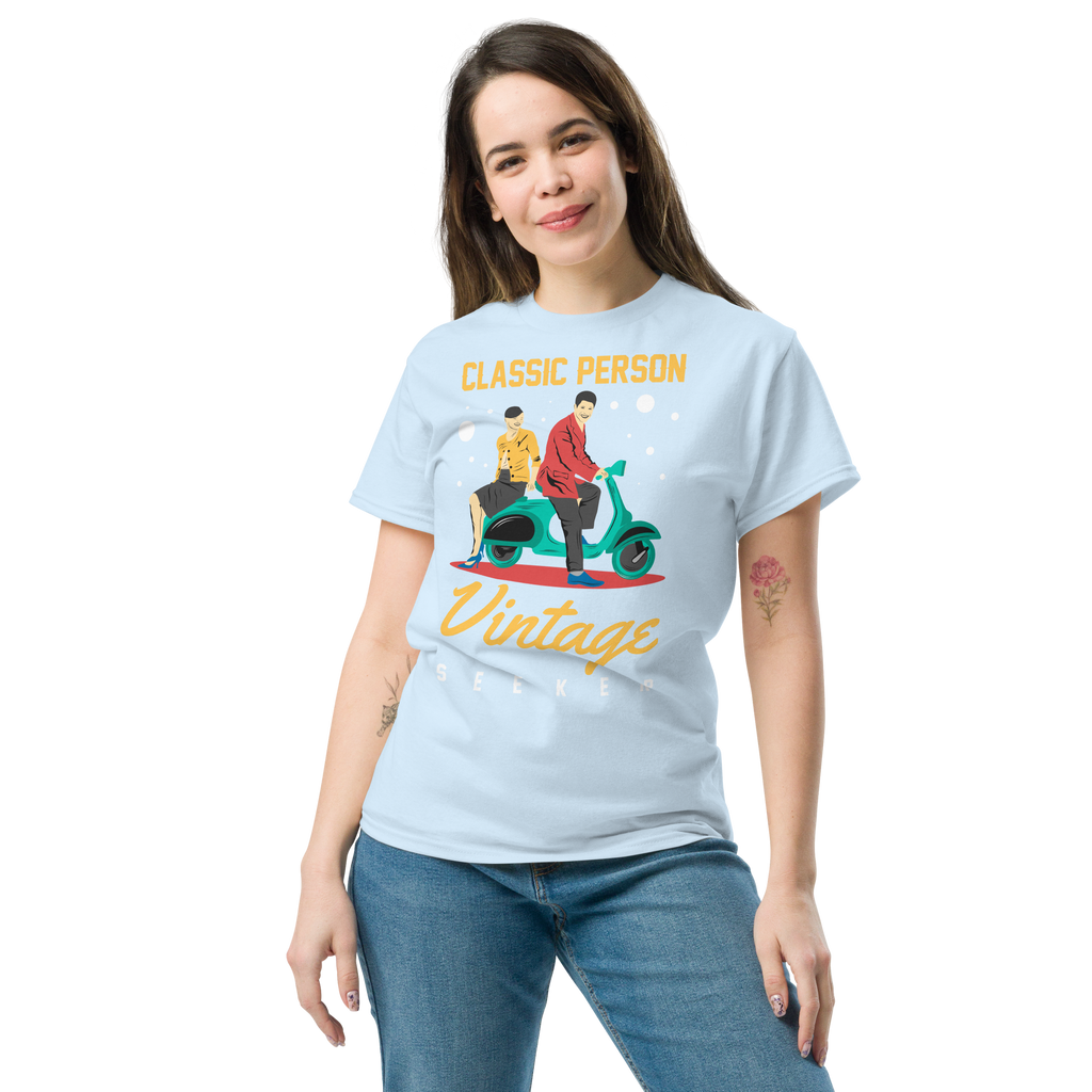VINTAGE SEEKER unisex t-shirt