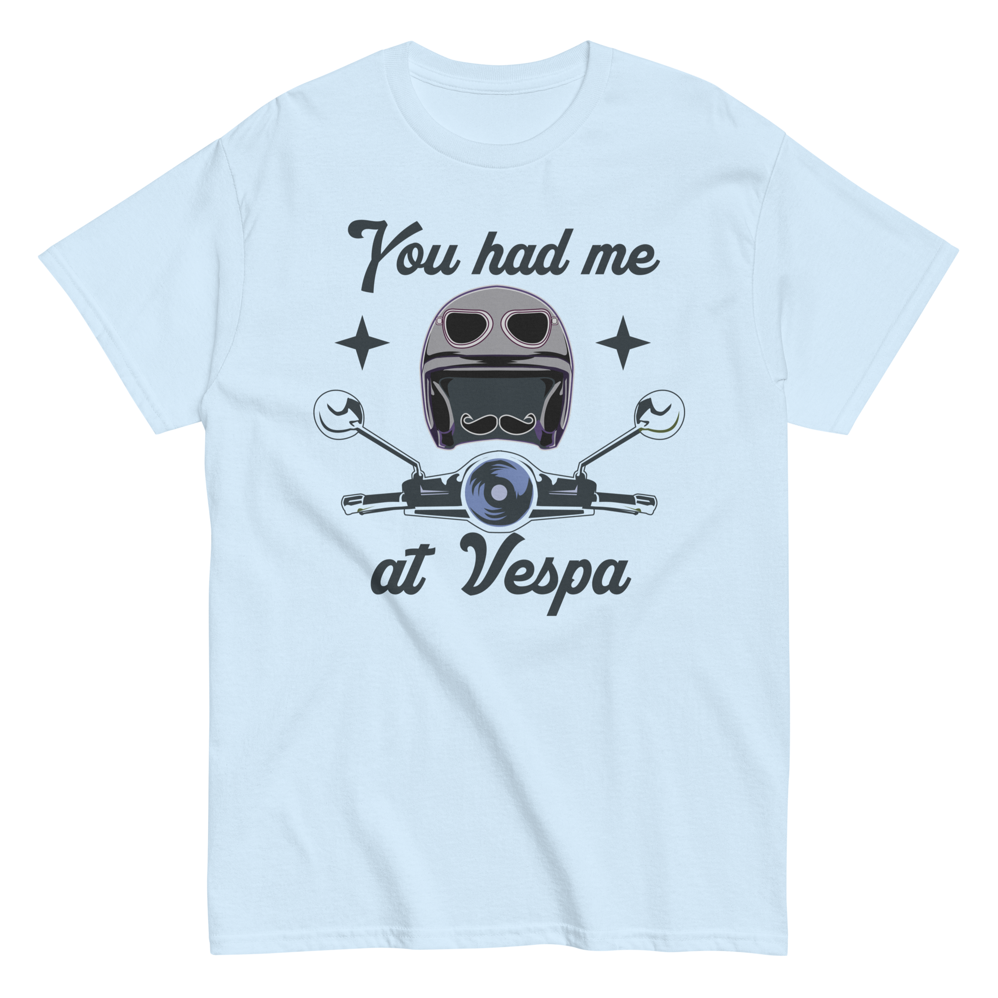 Camiseta unisex ME TIENES EN VESPA