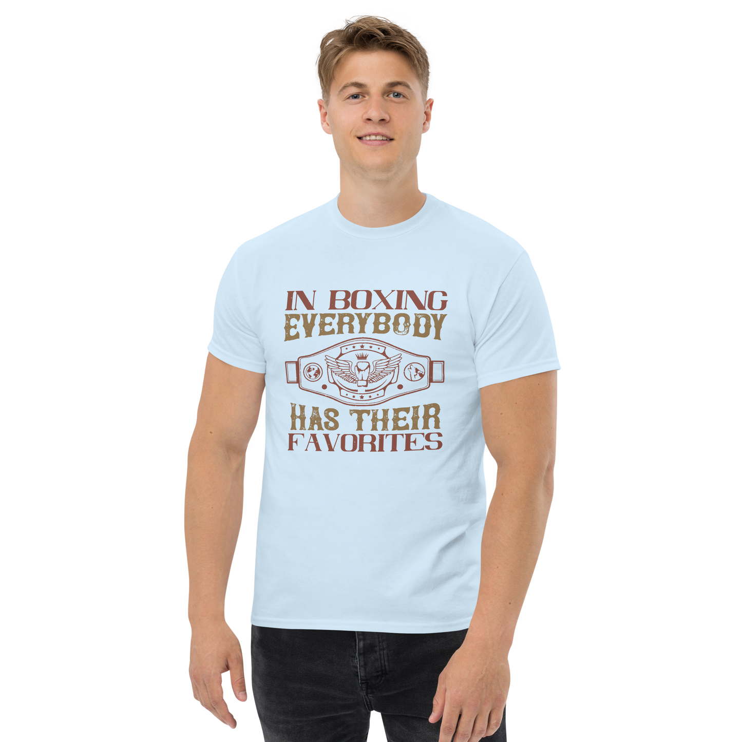 BOXING FAVORITES unisex boxing t-shirt