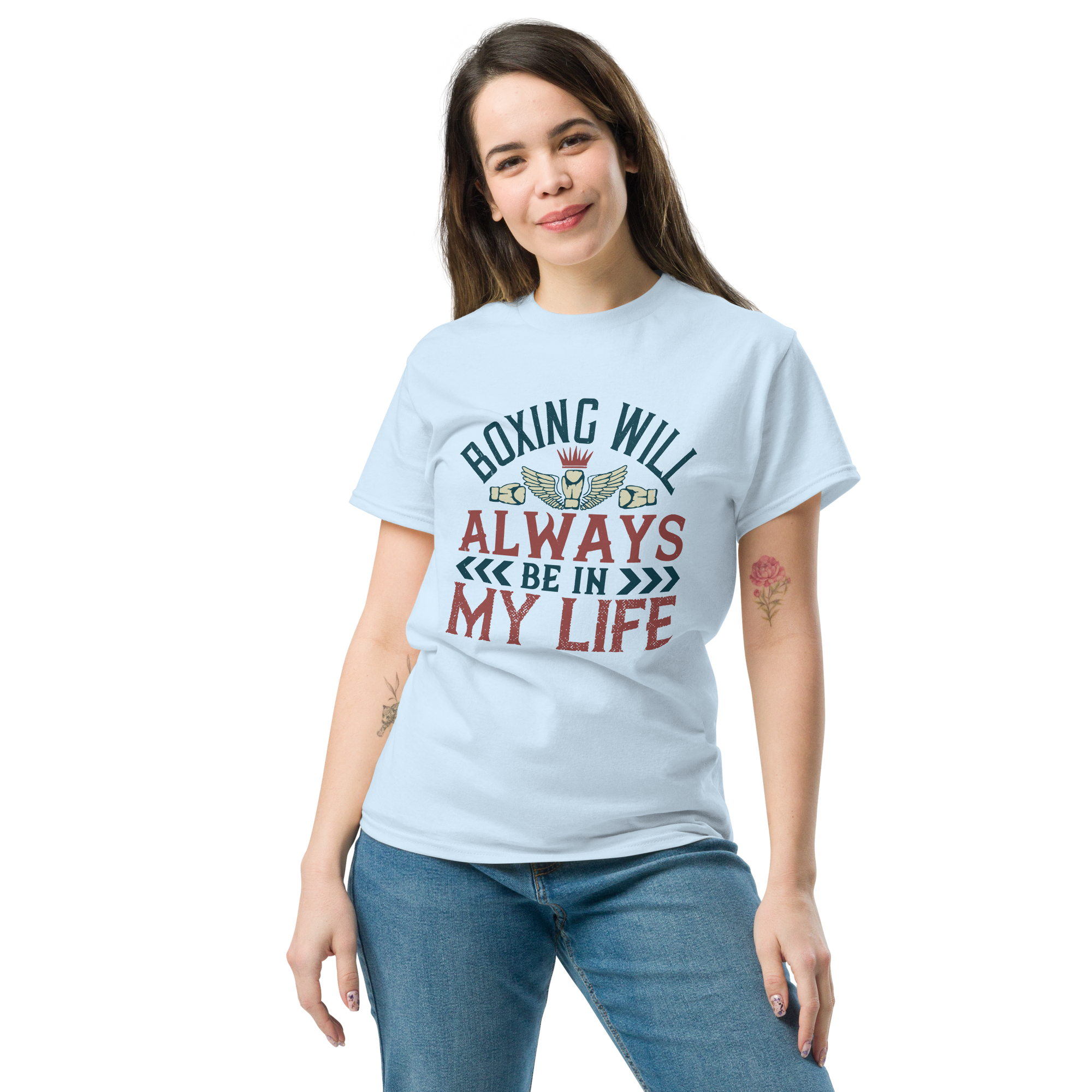 BOXING IS MY LIFE unisex t-shirt