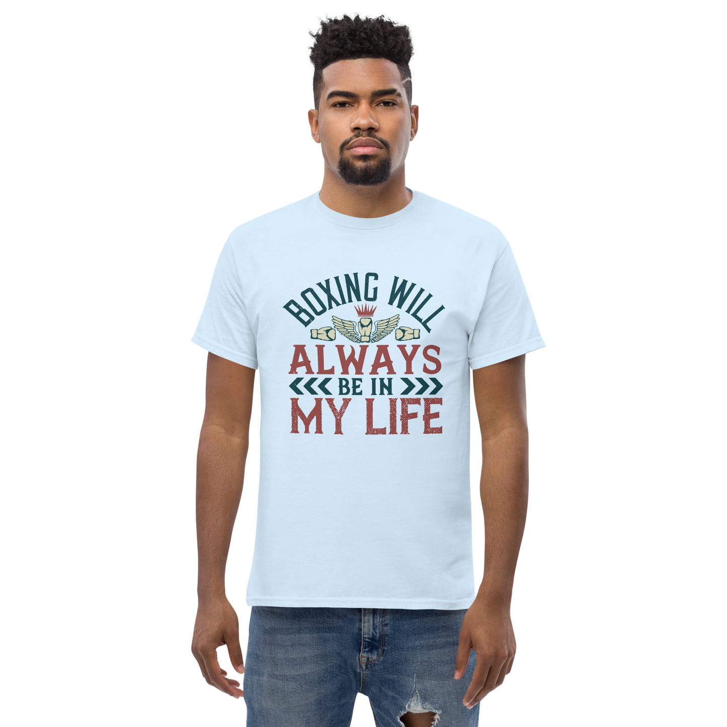 BOXING IS MY LIFE unisex boxing t-shirt