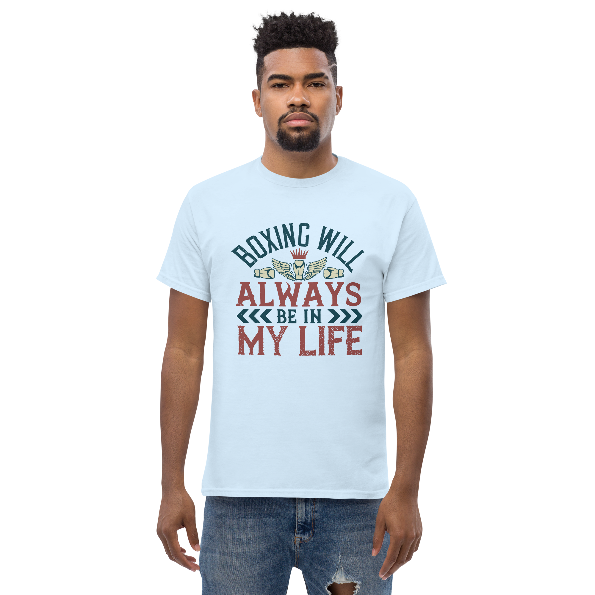 BOXING IS MY LIFE unisex t-shirt