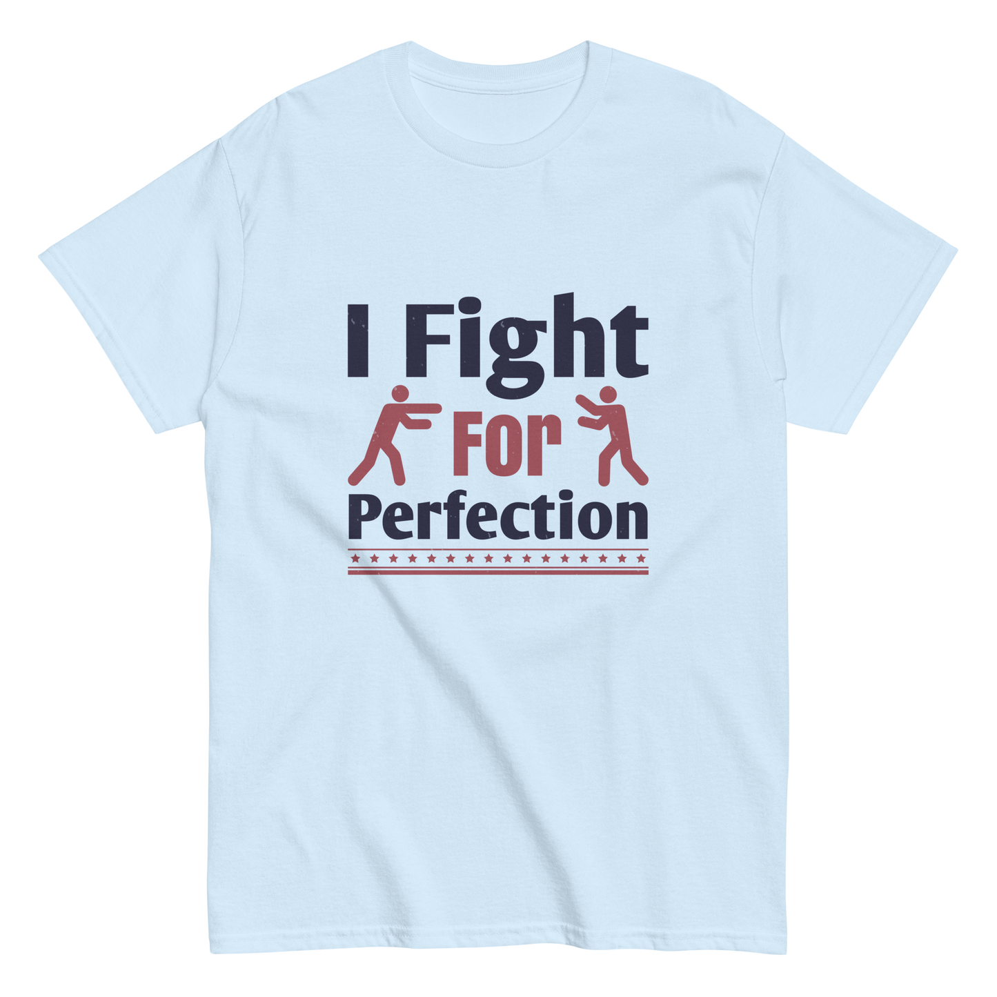 FIGHT FOR PERFECTION unisex boxing t-shirt