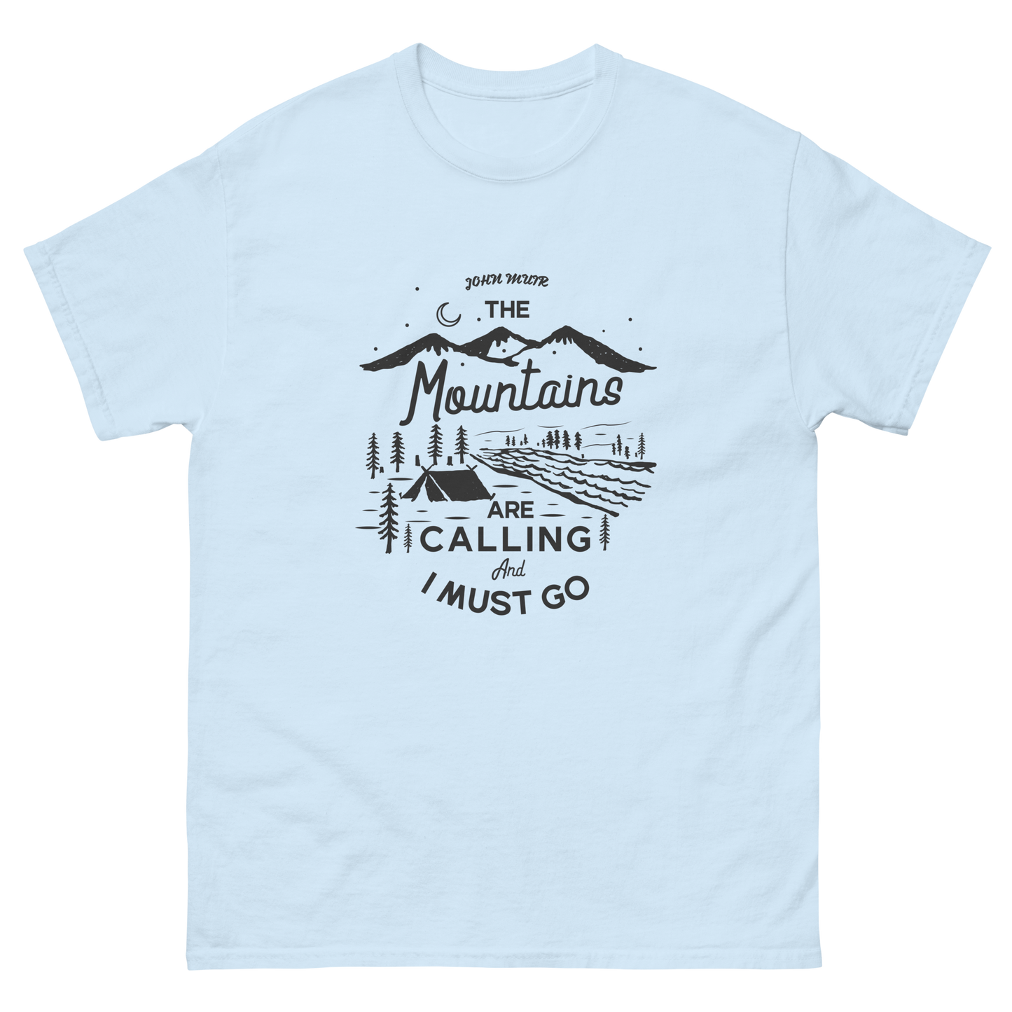 MOUNTAINS unisex outdoor t-shirt