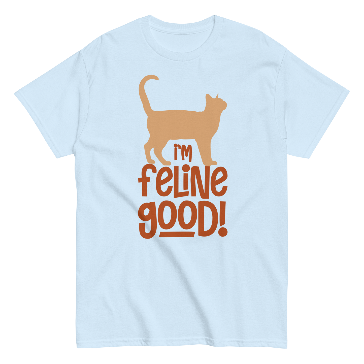 FELINE GOOD Cat series unisex cotton t-shirt