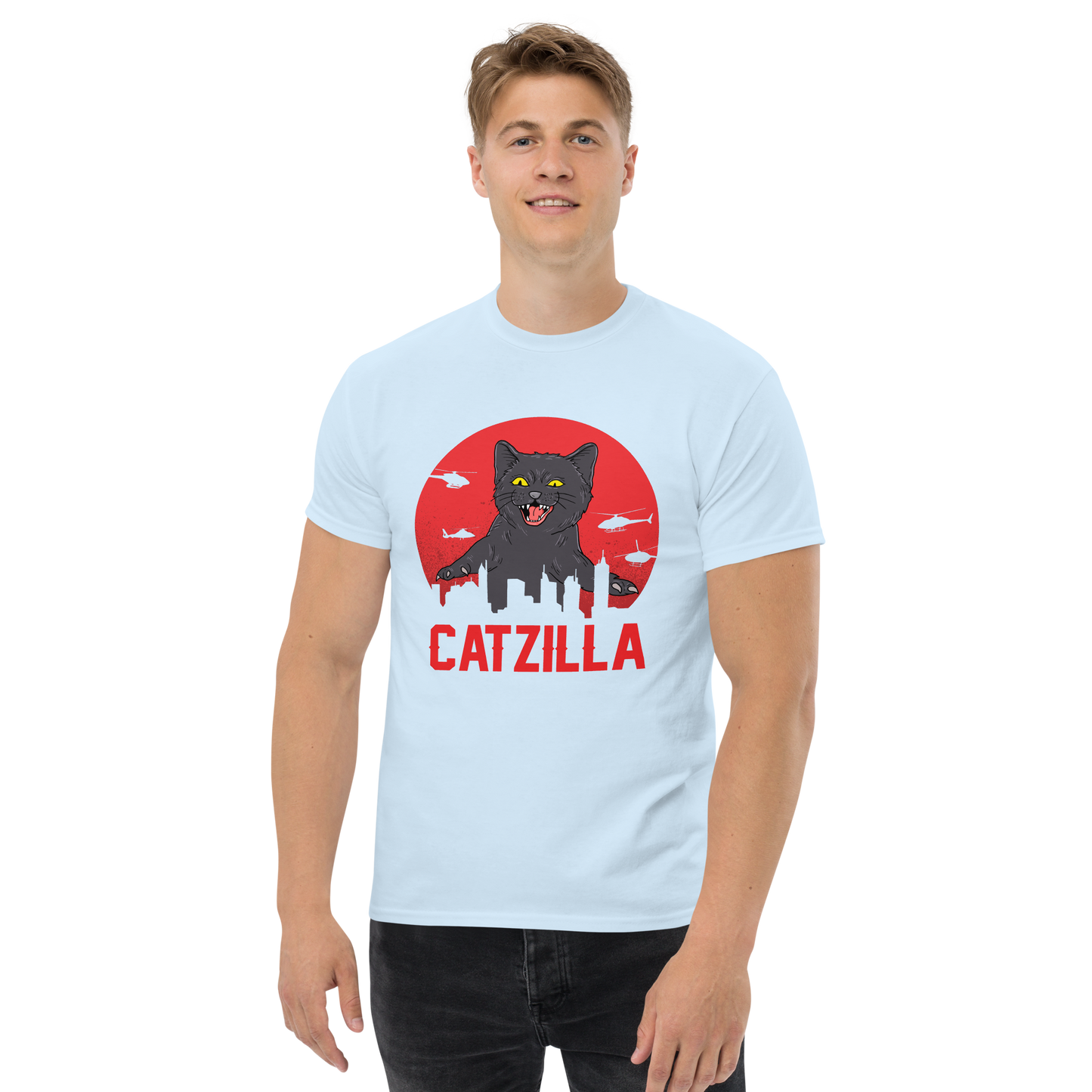 CATZILLA Cat series unisex cotton t-shirt