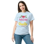MOM QUEEN unisex t-shirt - Printoo Shop - - Mom t-shirt, t-shirt, unisex, Unisex Classic Tee | Gildan 5000