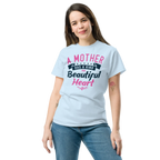 MOTHER HEART unisex t-shirt - Printoo Shop - - Mom t-shirts, t-shirt, unisex, Unisex Classic Tee | Gildan 5000