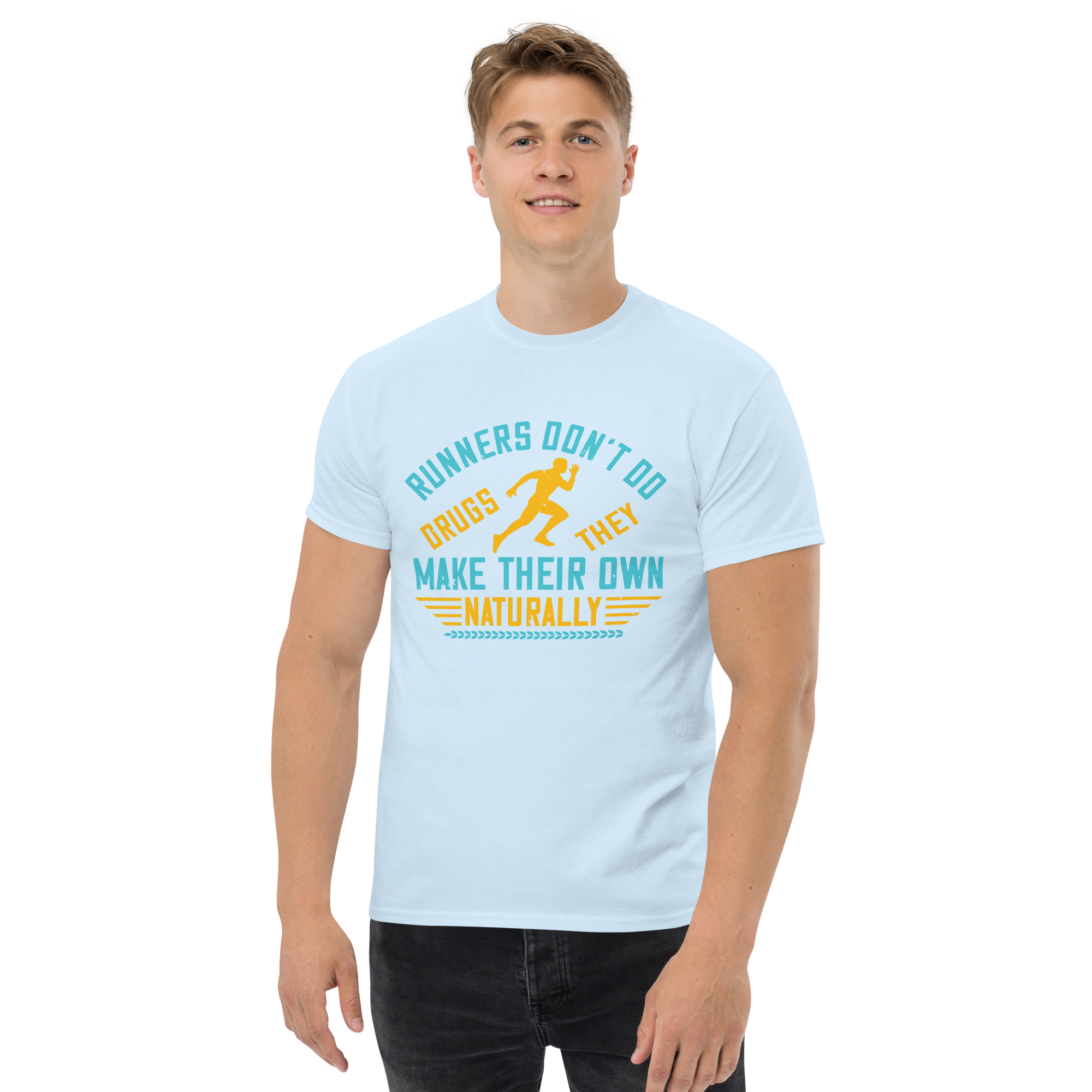 NATURALLY RUNNERS unisex t-shirt