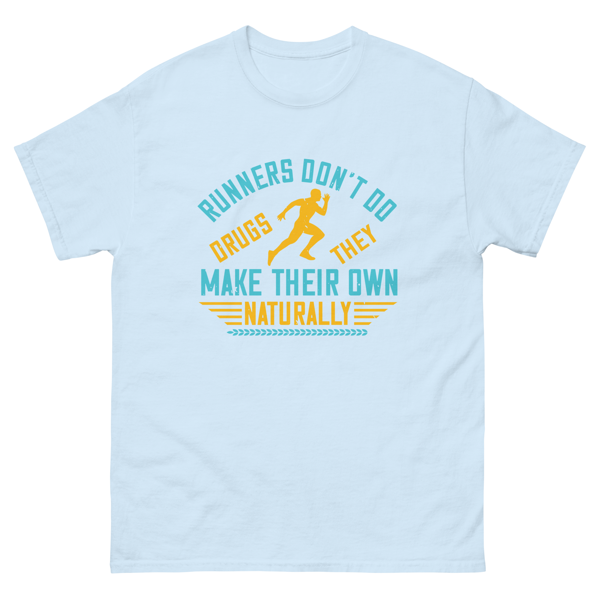 NATURALLY RUNNERS unisex t-shirt