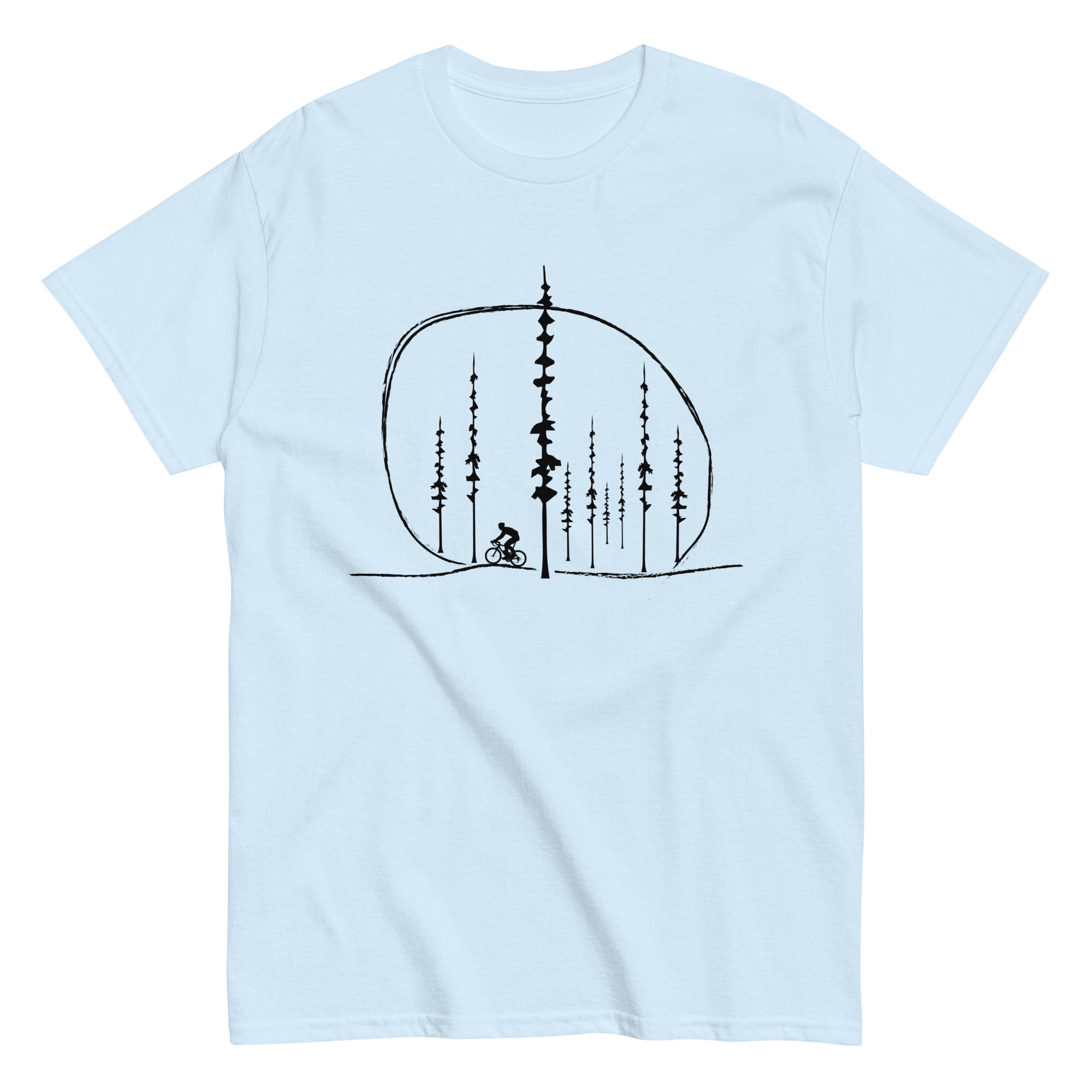 FOREST CYCLING unisex t-shirt