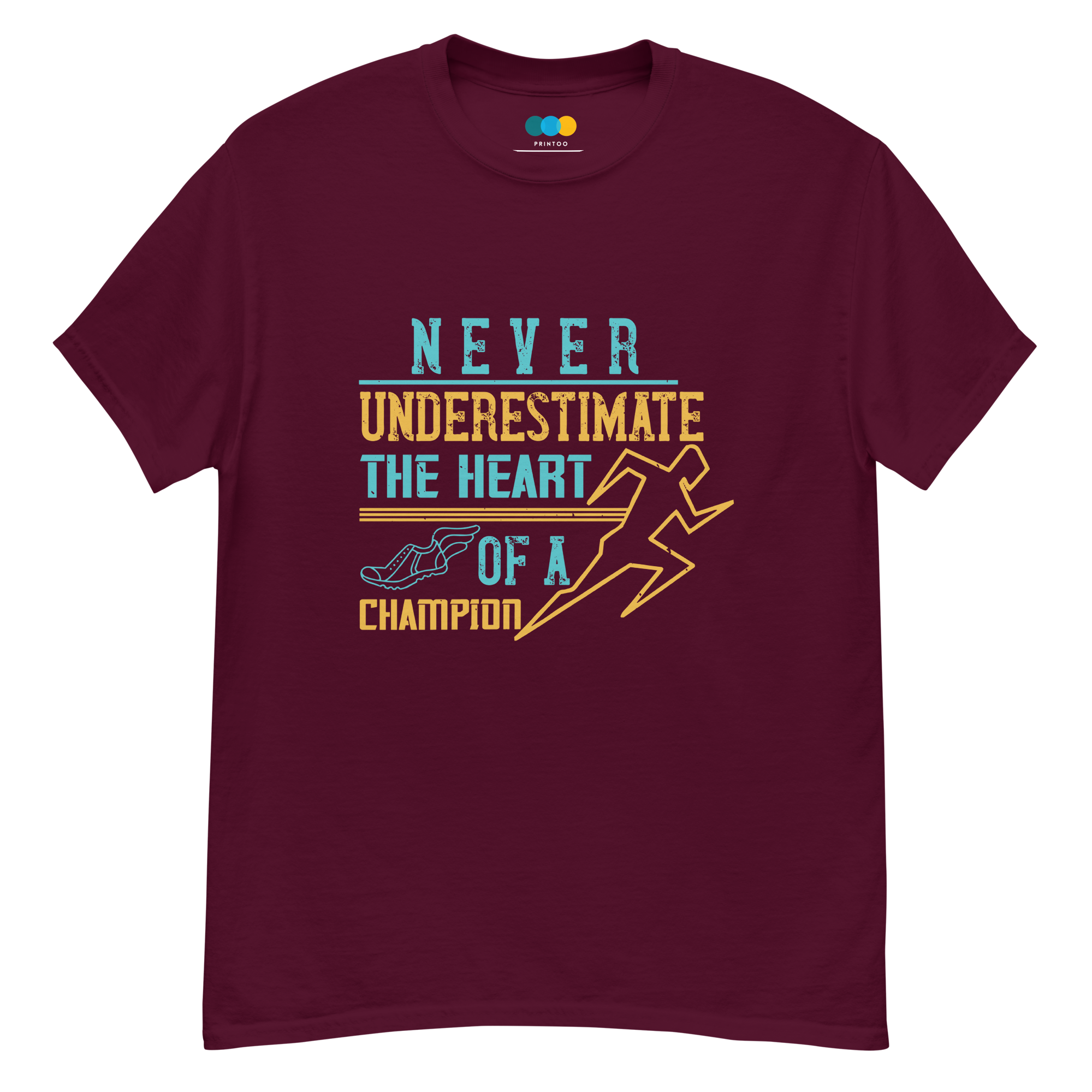 HEART OF A CHAMPION unisex t-shirt