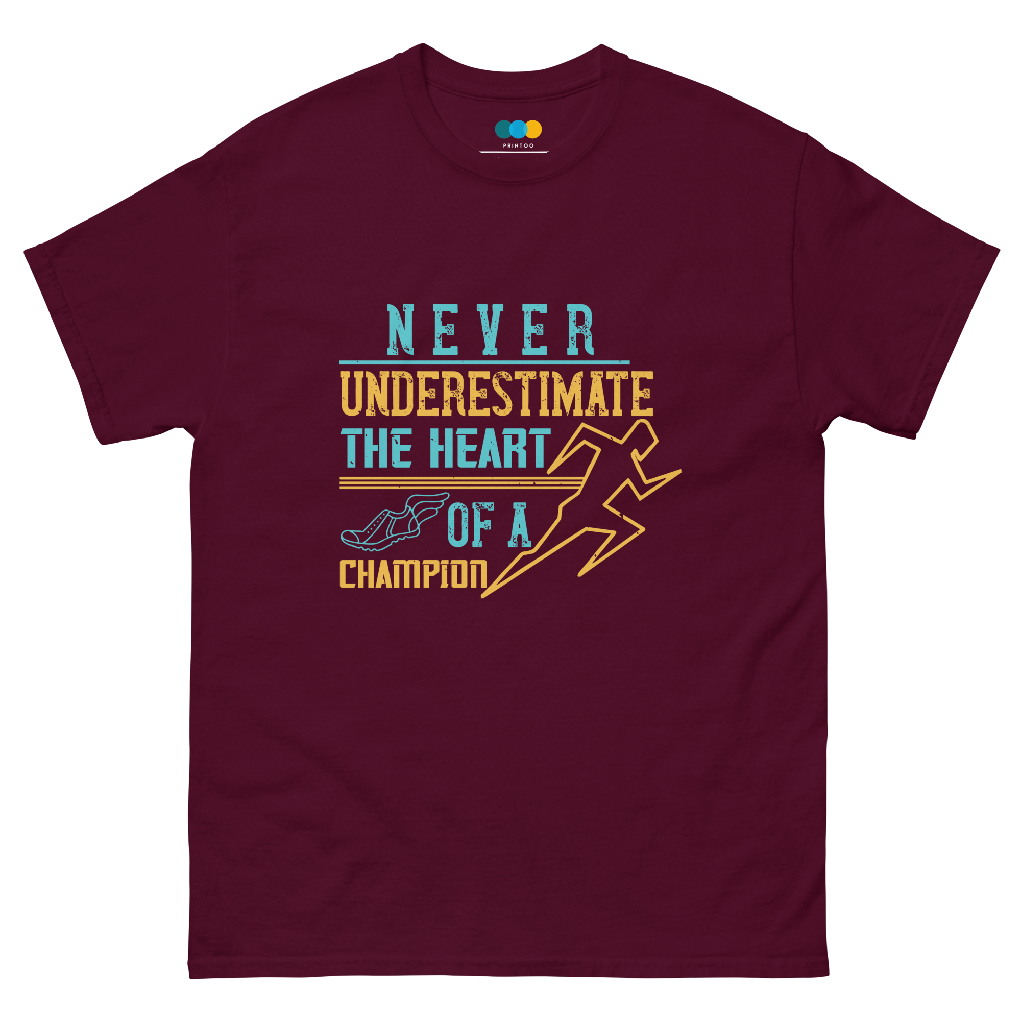 HEART OF A CHAMPION unisex t-shirt