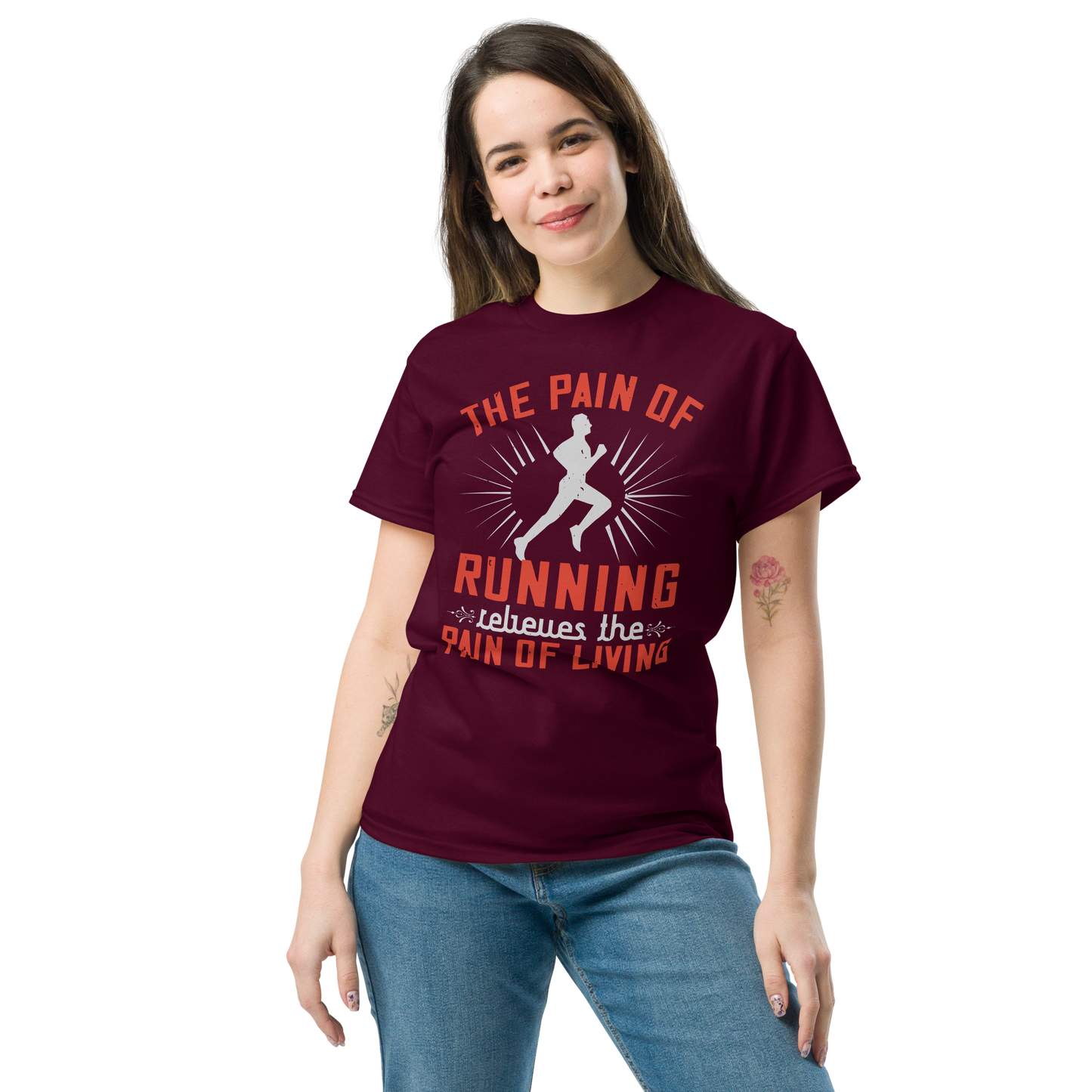 RUN & LIVE unisex running t-shirt