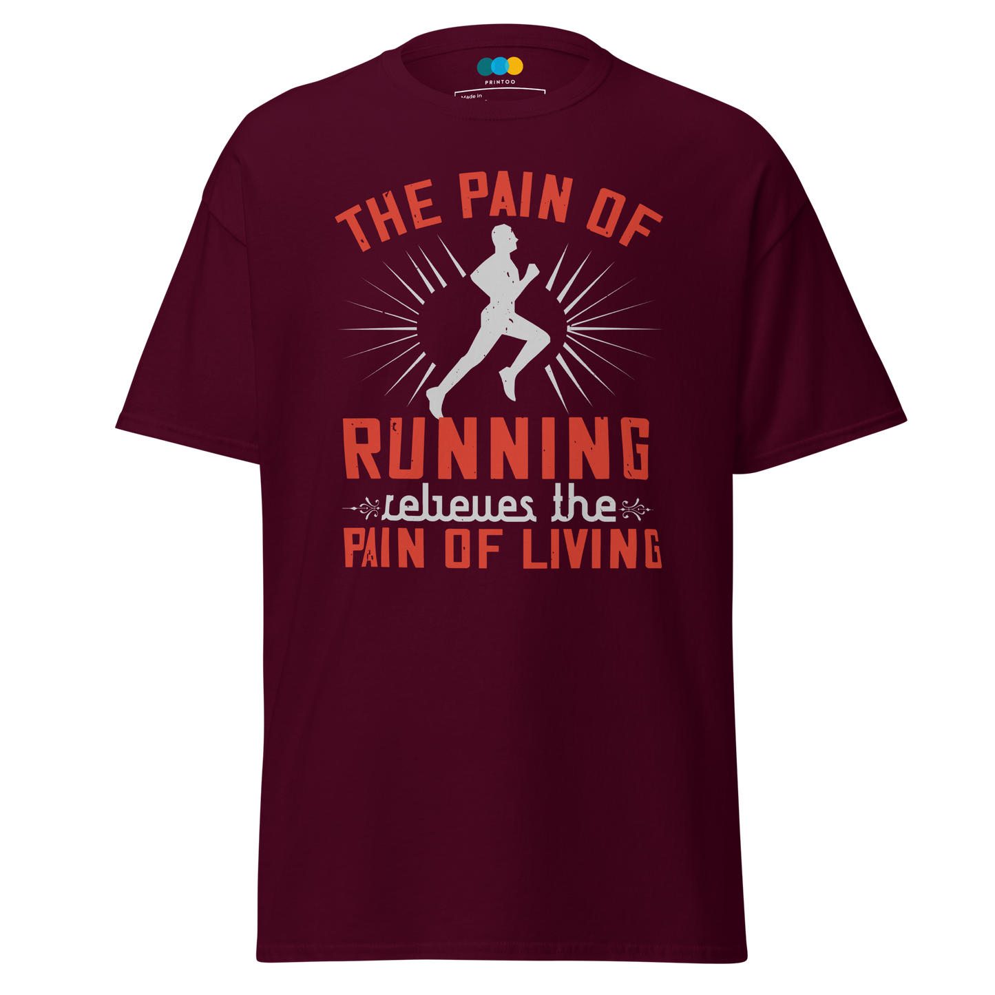 RUN & LIVE unisex running t-shirt