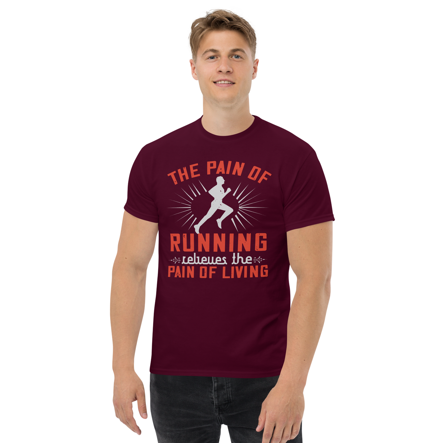 RUN & LIVE unisex running t-shirt