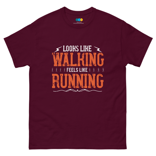 WALK-RUN FUSION unisex running t-shirt