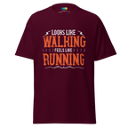 WALK-RUN FUSION unisex t-shirt - Printoo Shop - - running, t-shirt, unisex, Unisex Classic Tee | Gildan 5000