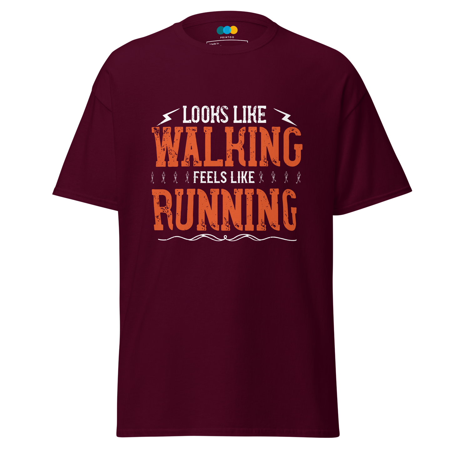 WALK-RUN FUSION unisex running t-shirt