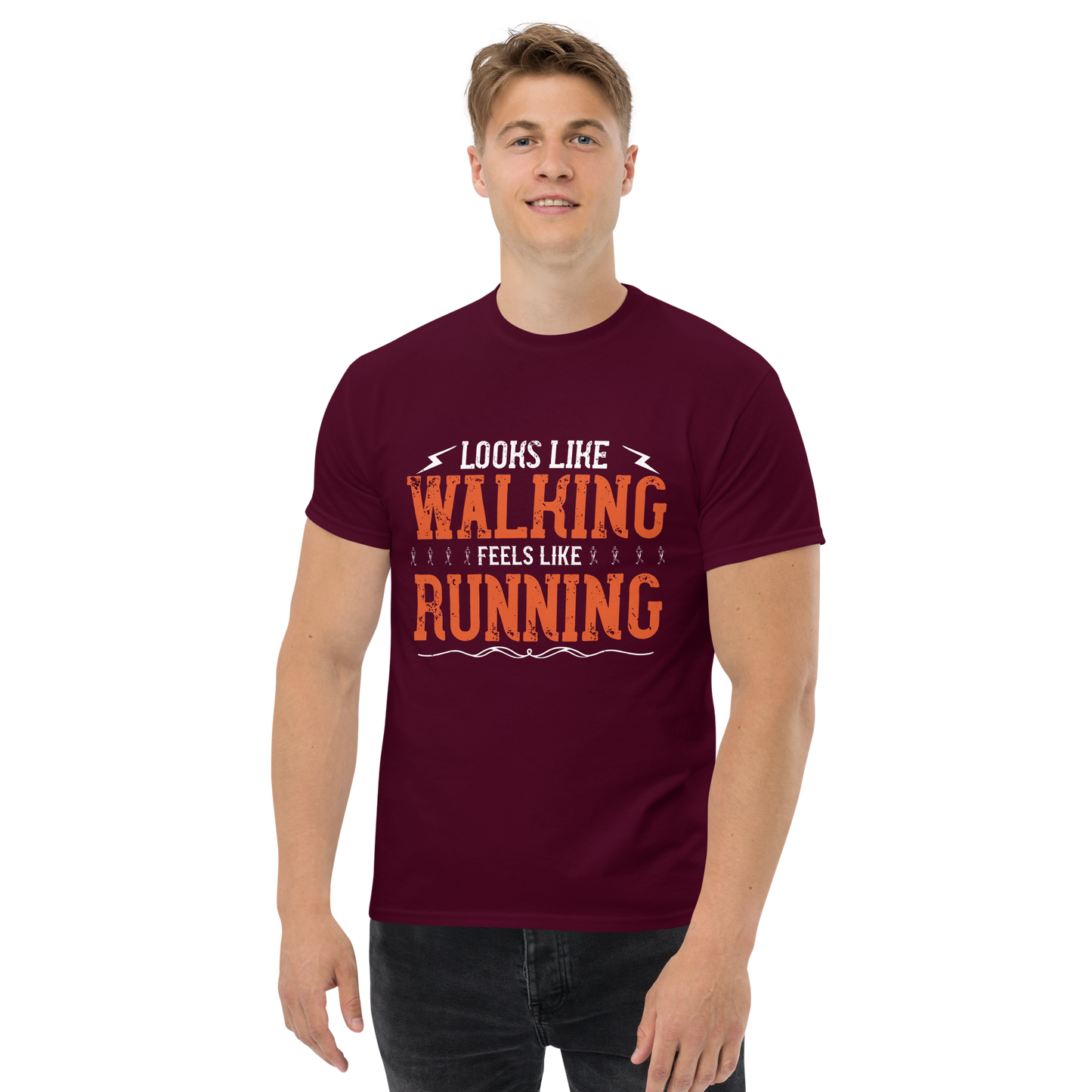 WALK-RUN FUSION unisex running t-shirt