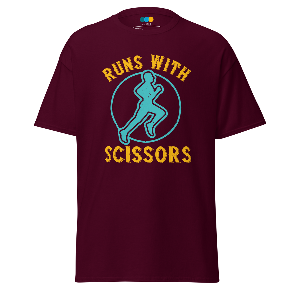 RUNS /w SCISSORS unisex t-shirt