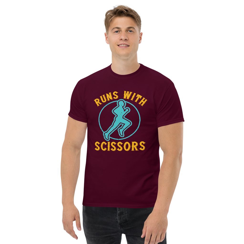 RUNS /w SCISSORS unisex t-shirt