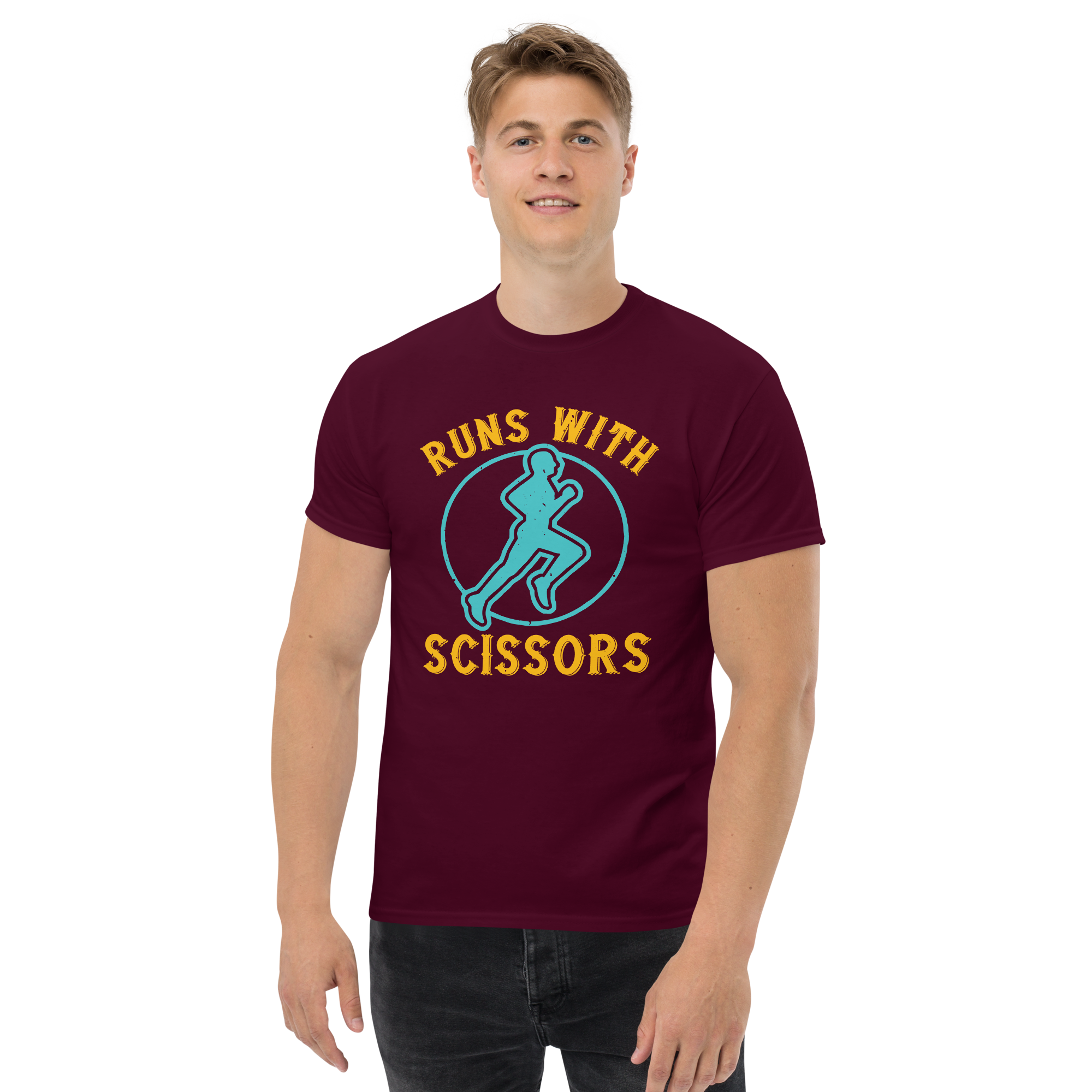 RUNS /w SCISSORS unisex t-shirt