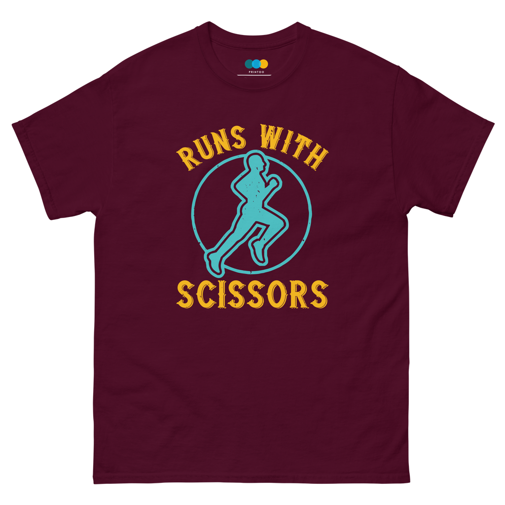 RUNS /w SCISSORS unisex t-shirt
