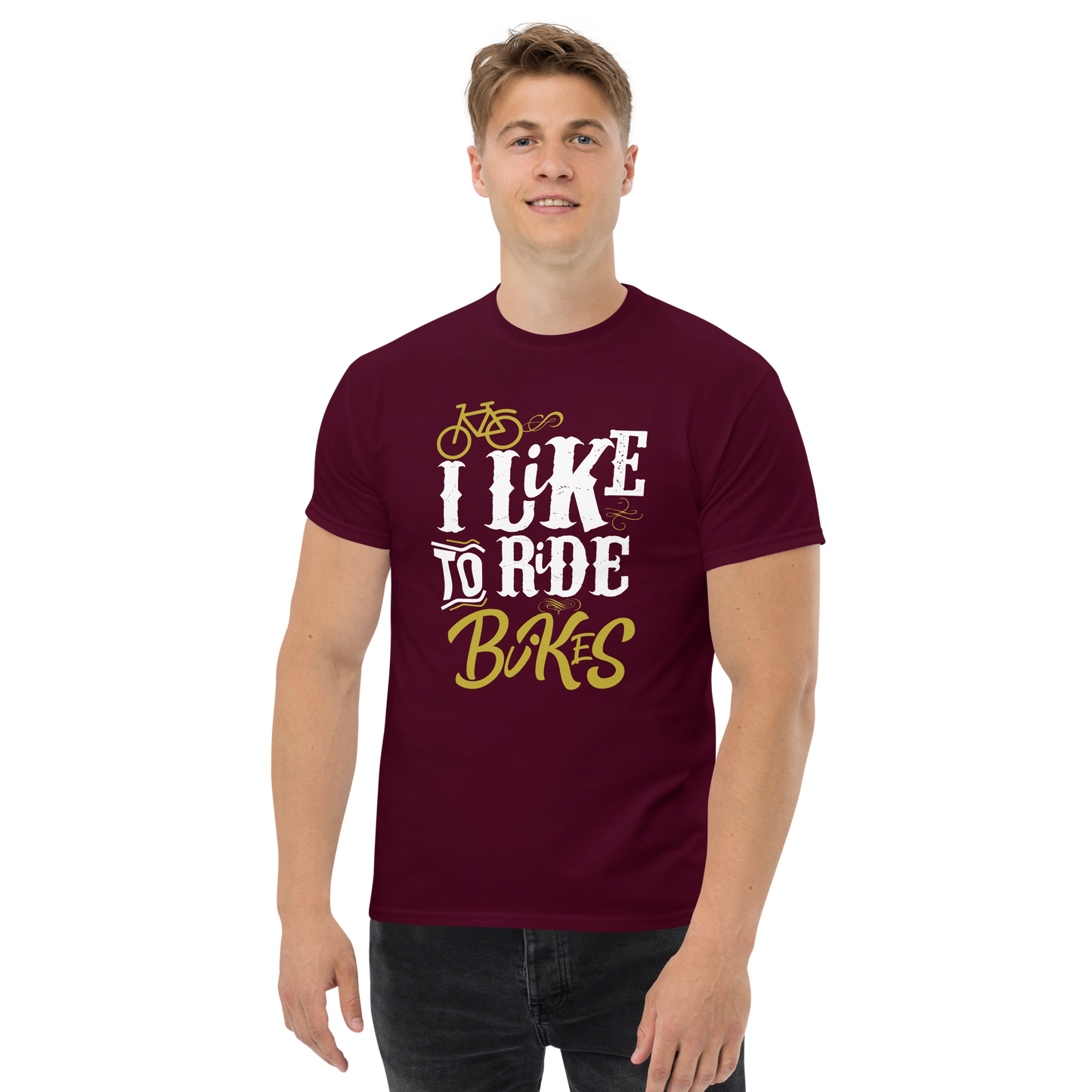 LIKE TO RIDE unisex cycling t-shirt