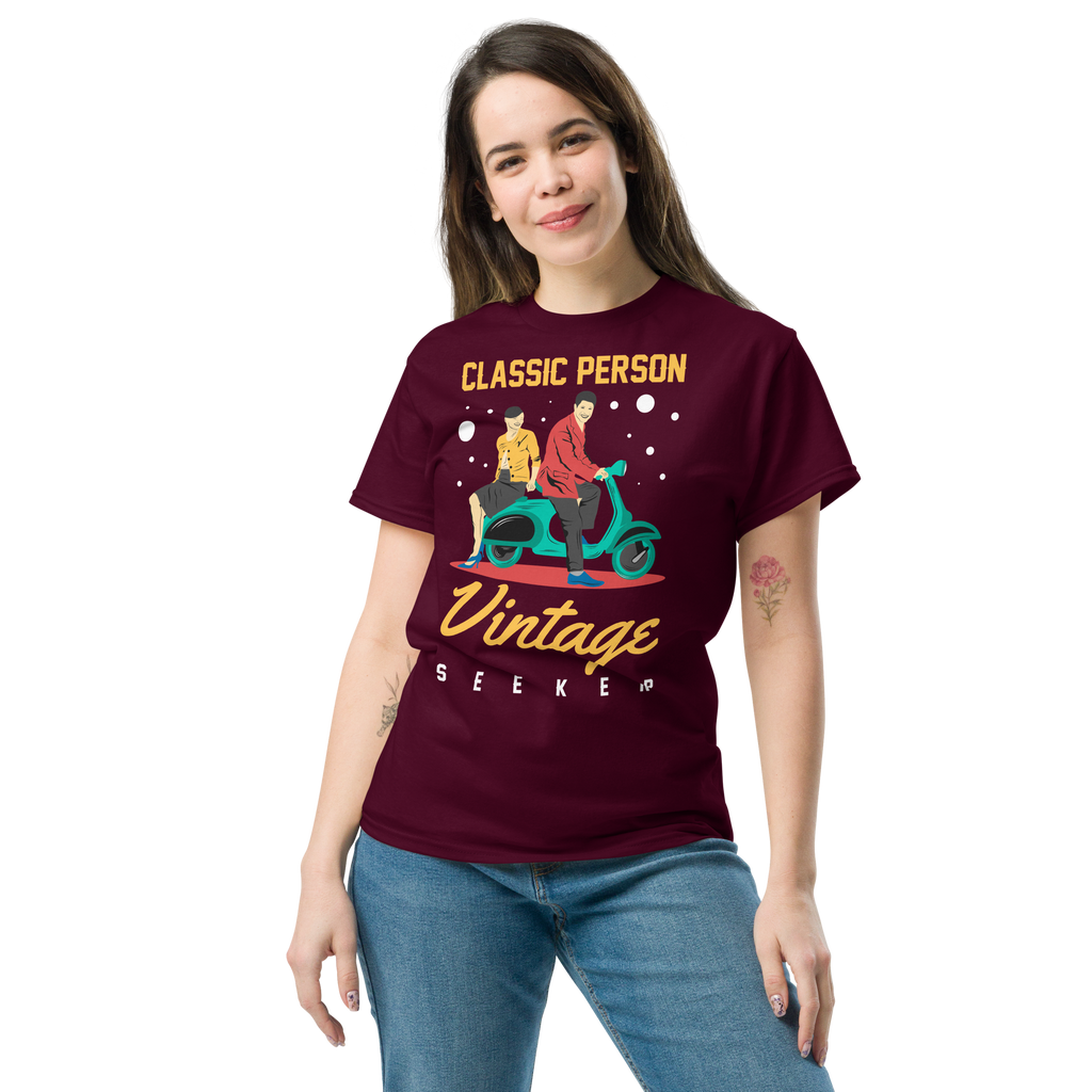 VINTAGE SEEKER unisex t-shirt