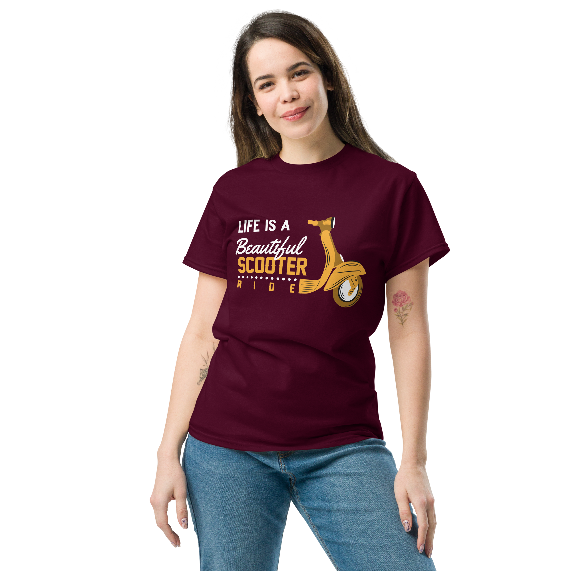 Camiseta unisex SCOOTER RIDE