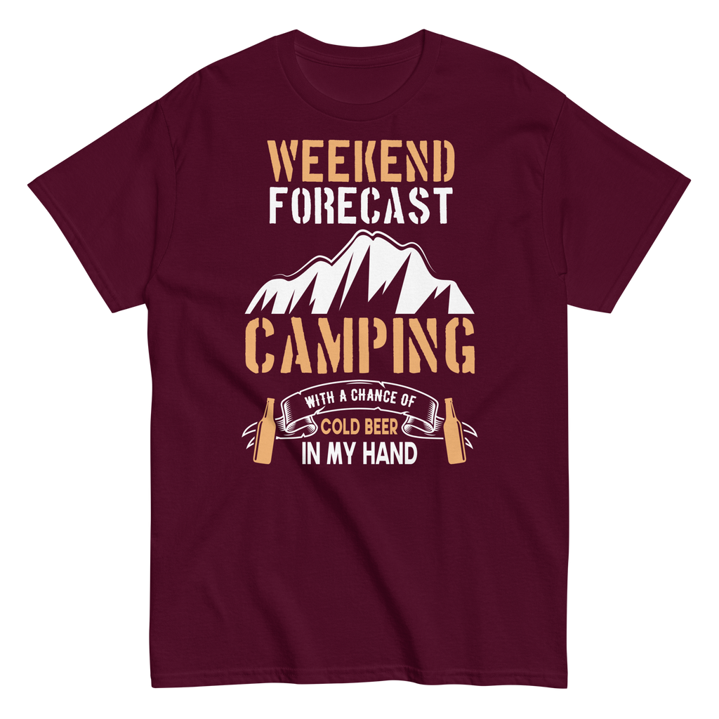 WEEKEND FORECAST unisex t-shirt