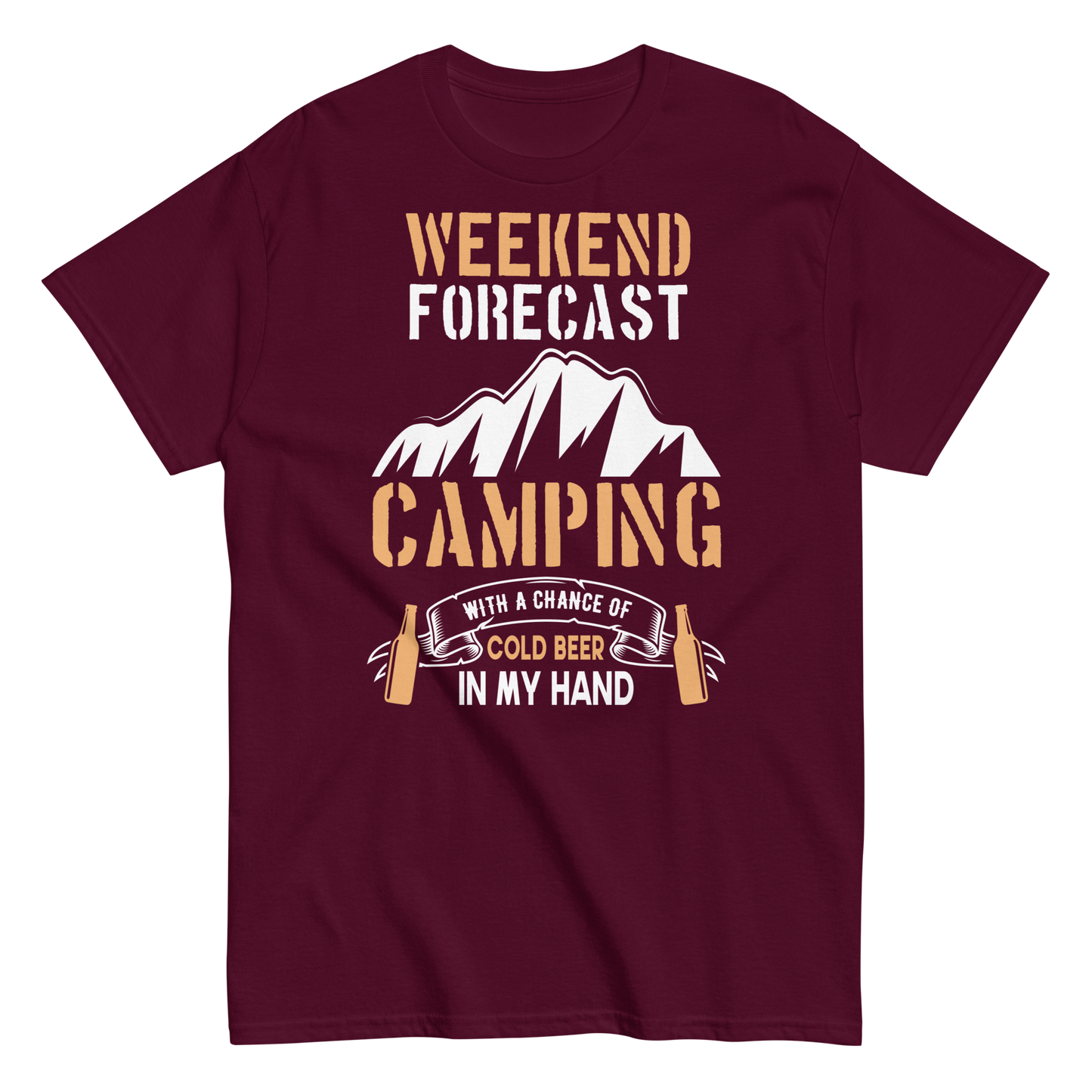 WEEKEND FORECAST unisex outdoor t-shirt