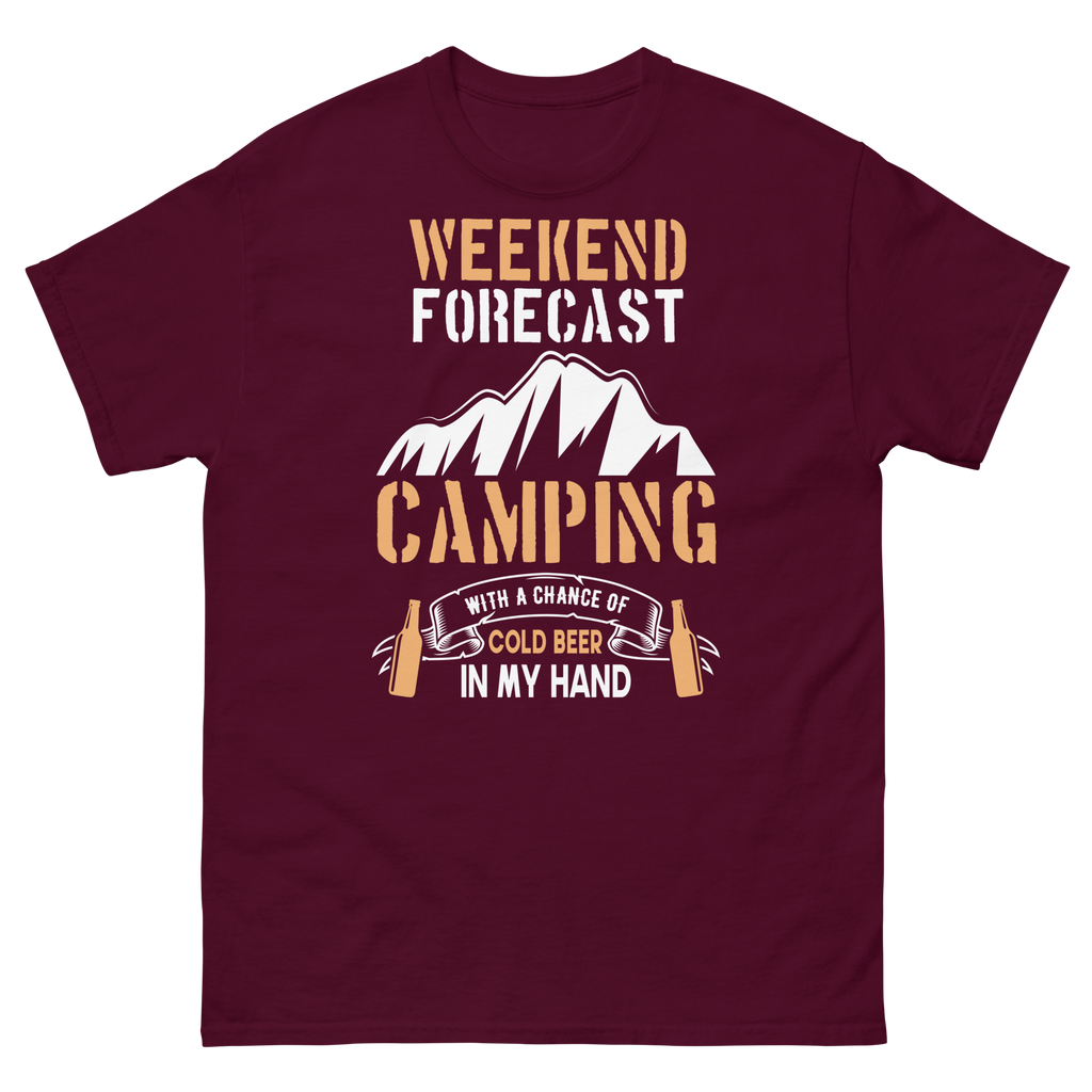 WEEKEND FORECAST unisex t-shirt