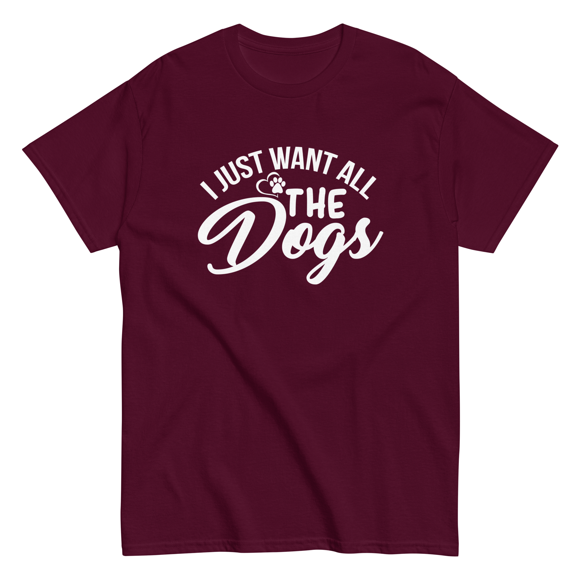 ALL THE DOGS unisex t-shirt